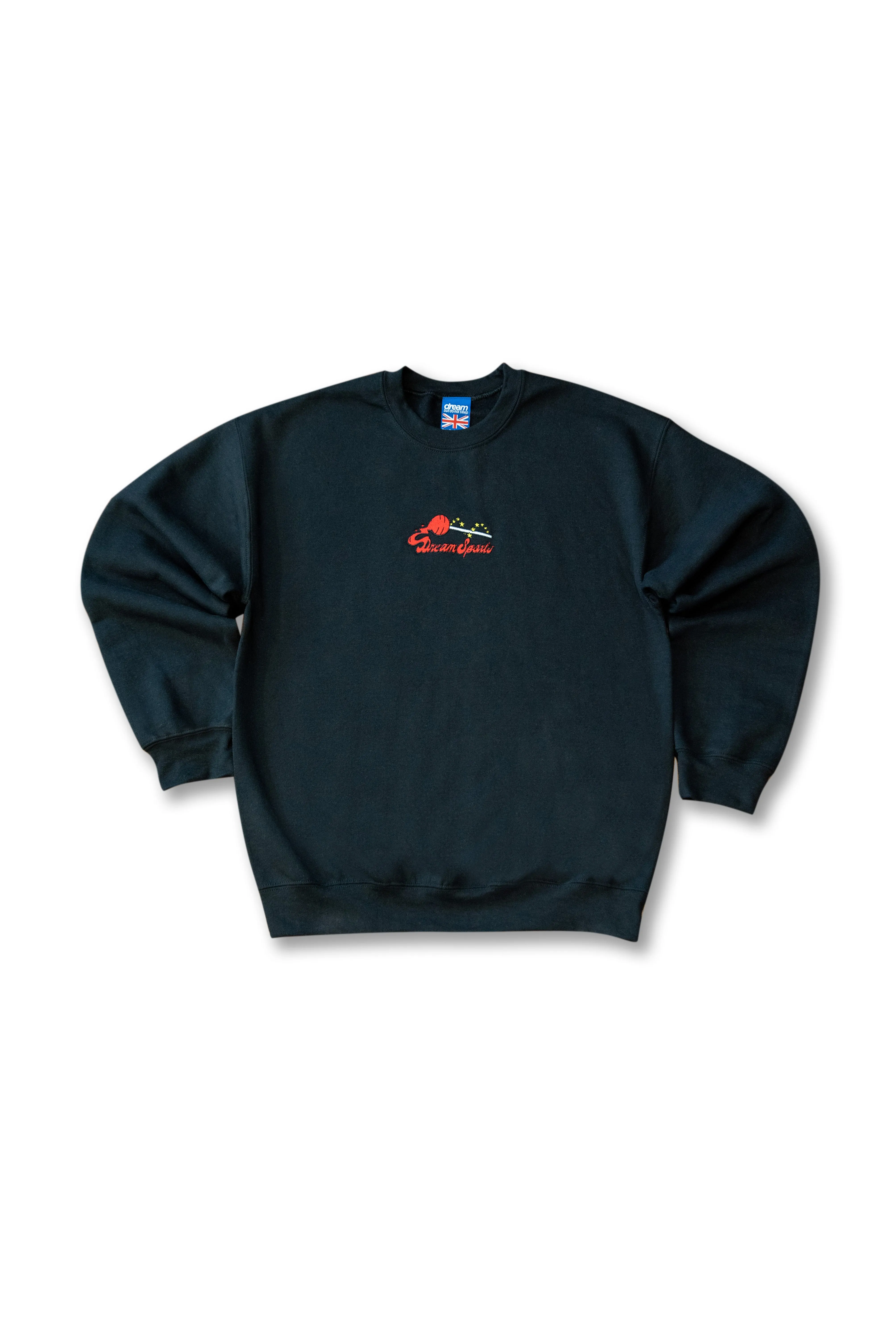 440gsm Sweatshirt in Black with Lollipop Embroidery sold by Dream But Do Not Sleep