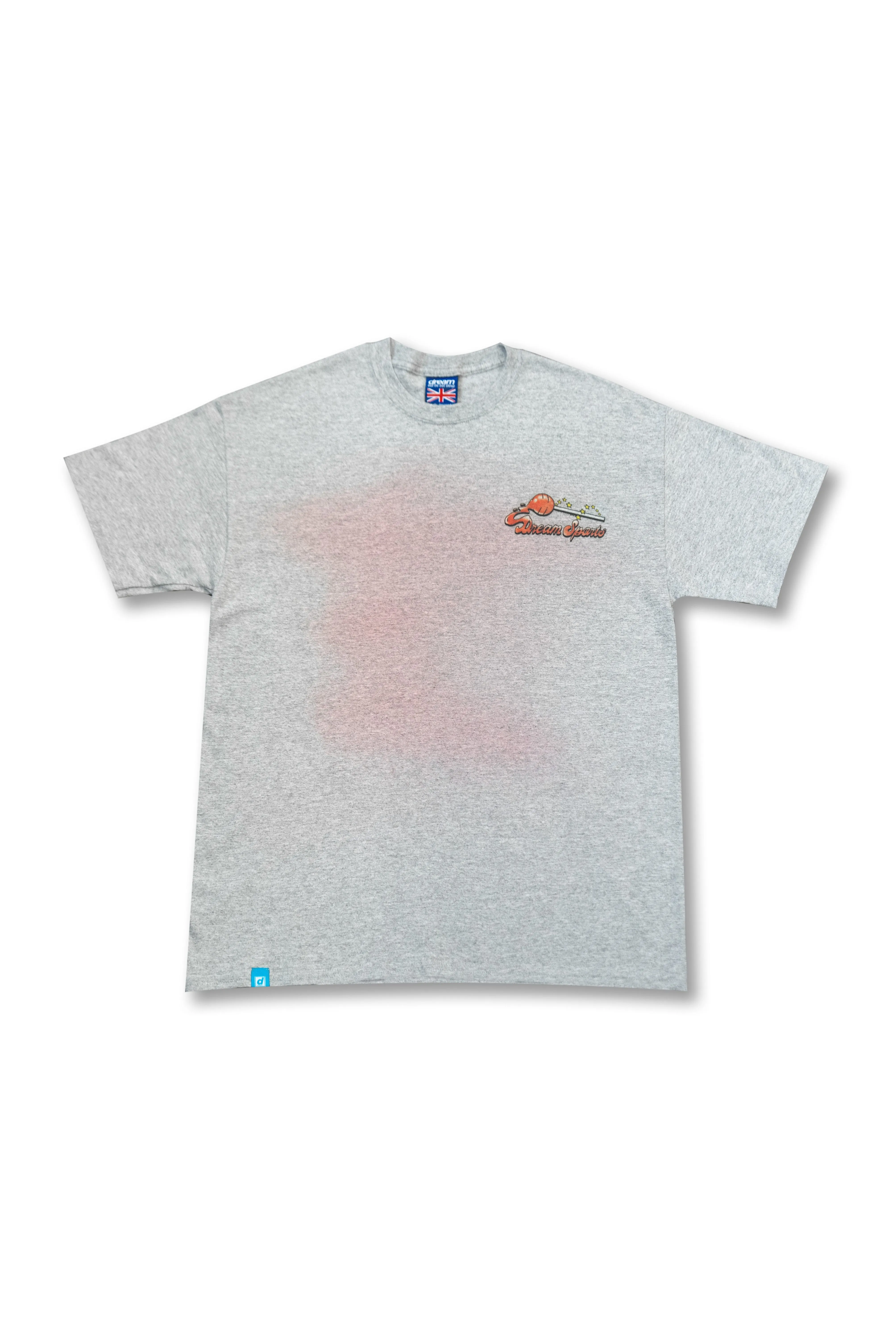 Short Sleeved T-Shirt in Heather Grey with Lollipop Print sold by Dream But Do Not Sleep