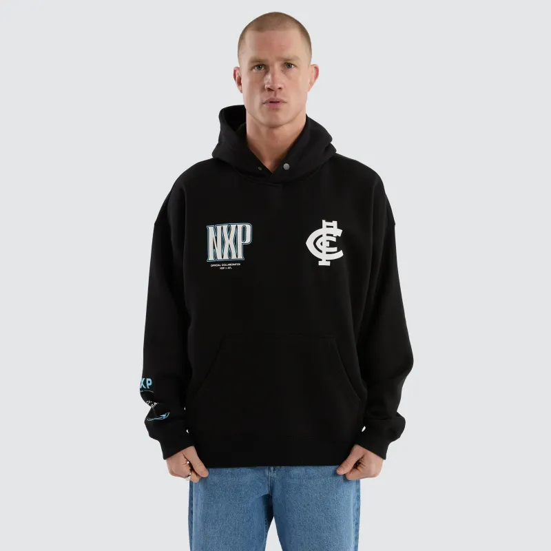 Carlton Blues Fighter Hoodie Jet Black sold by Nena and Pasadena