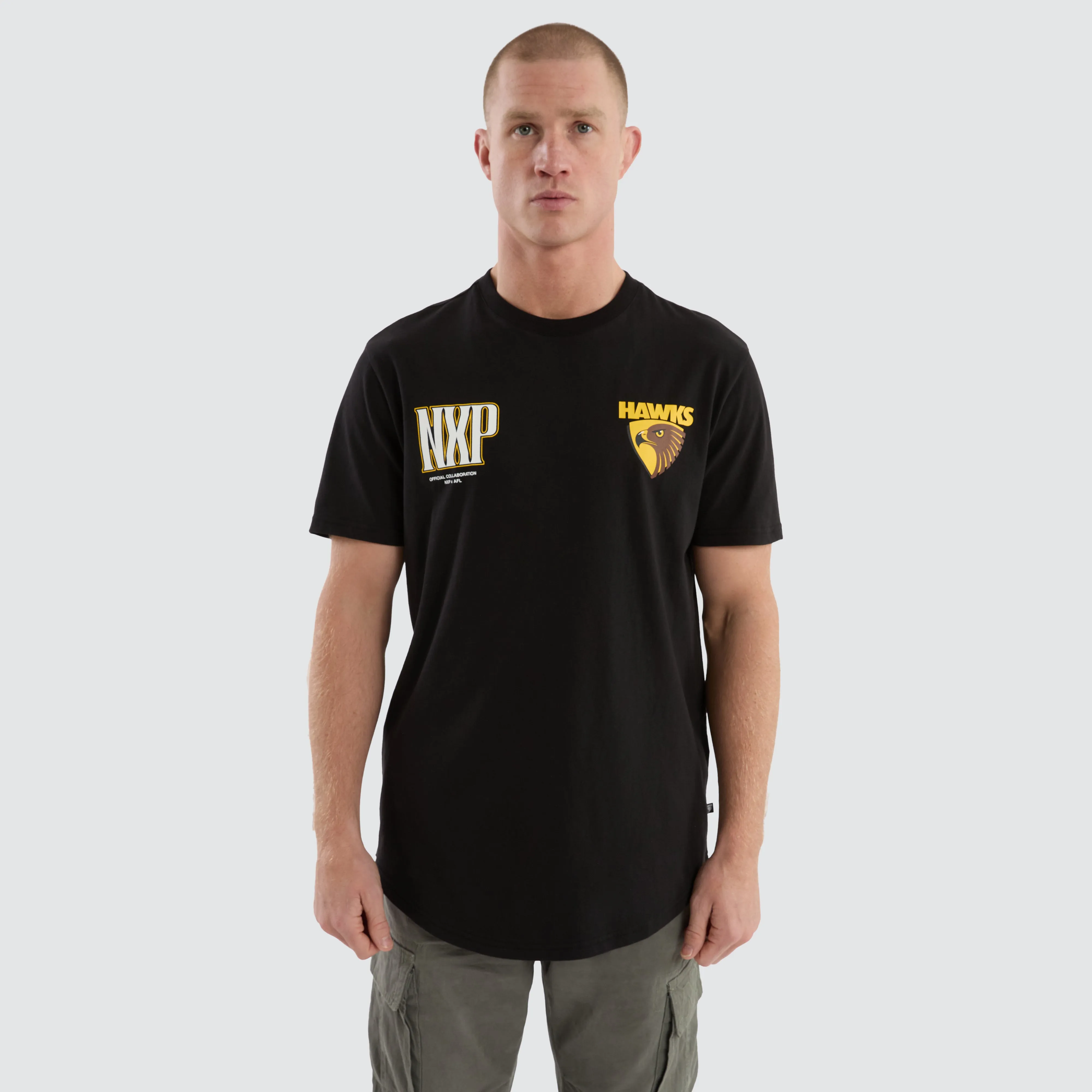 Hawthorn Hawks Legend Tee Jet Black sold by Nena and Pasadena product image thumbnail 4