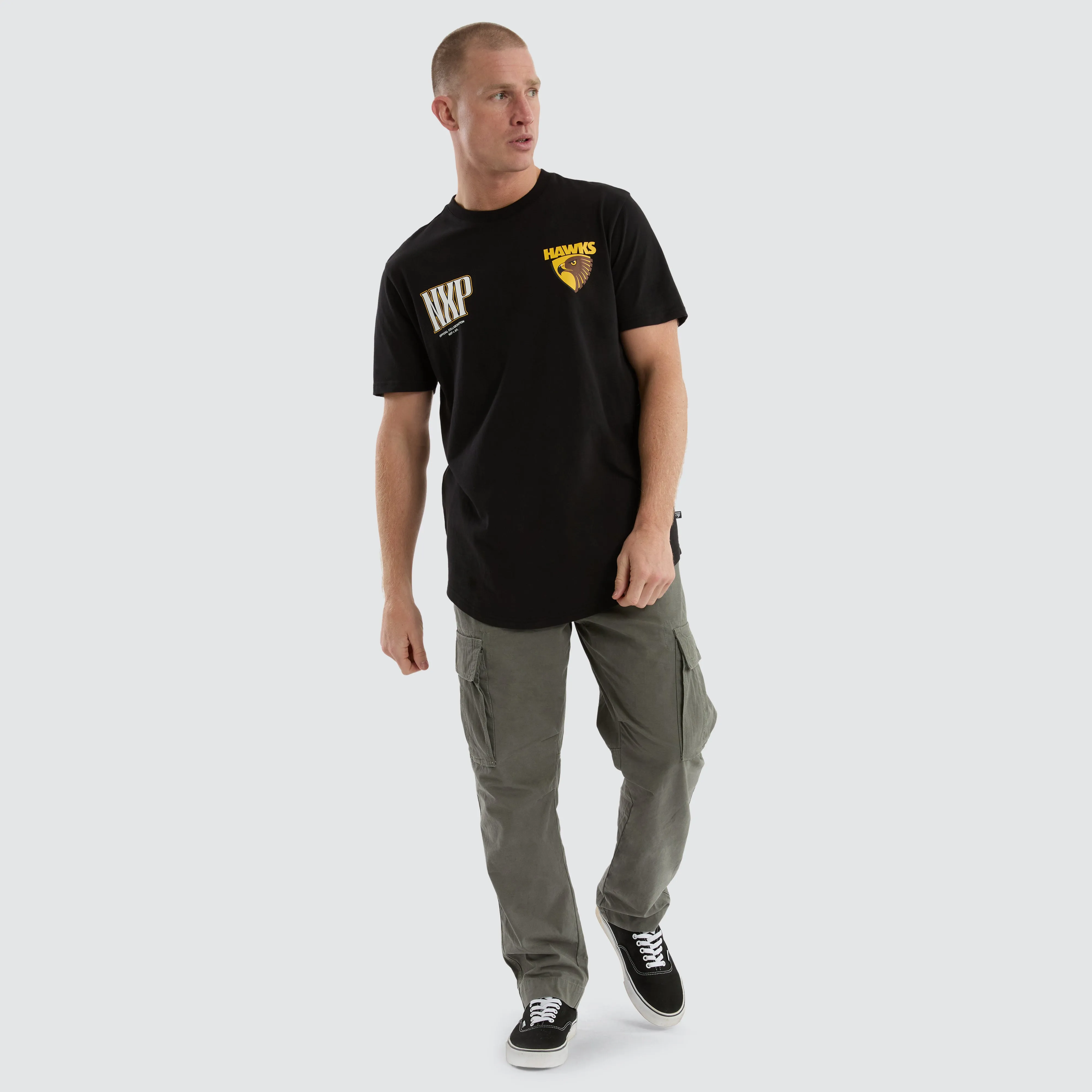Hawthorn Hawks Legend Tee Jet Black sold by Nena and Pasadena product image thumbnail 2