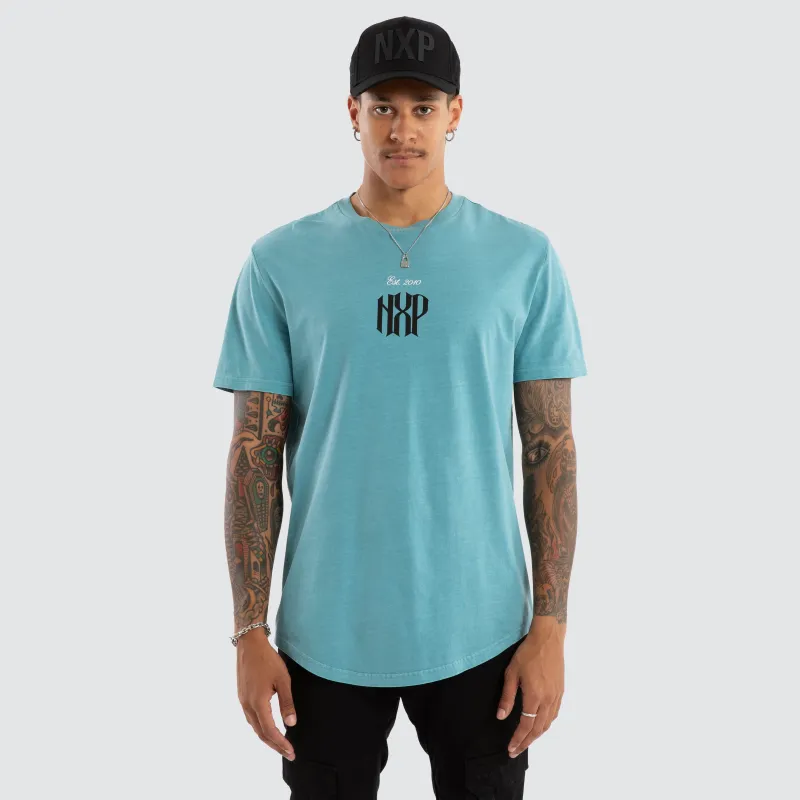 Rush Dual Curved Tee Pigment Cameo sold by Nena and Pasadena