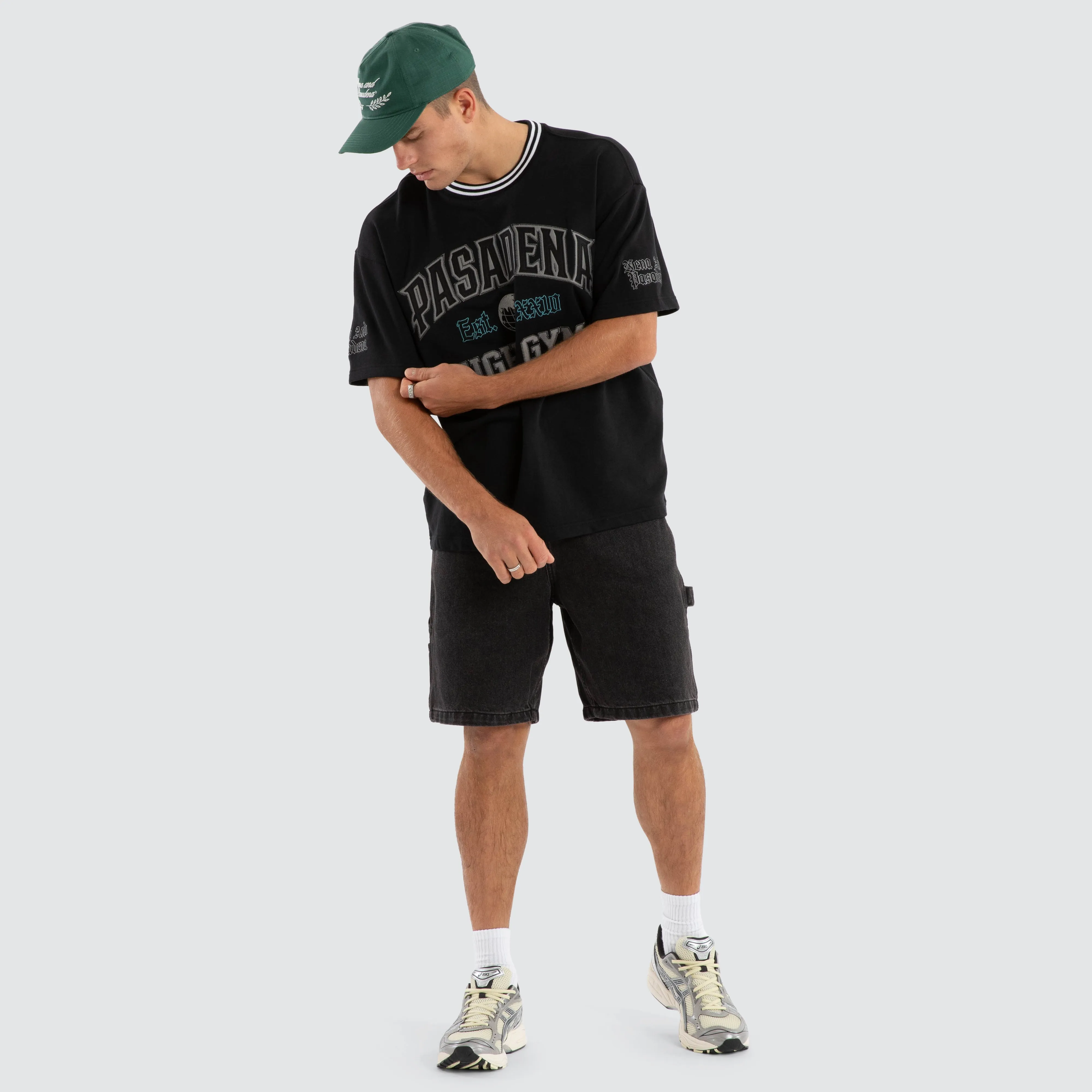 Millennia Loopback Raptor Tee Anthracite Black sold by Nena and Pasadena product image thumbnail 3