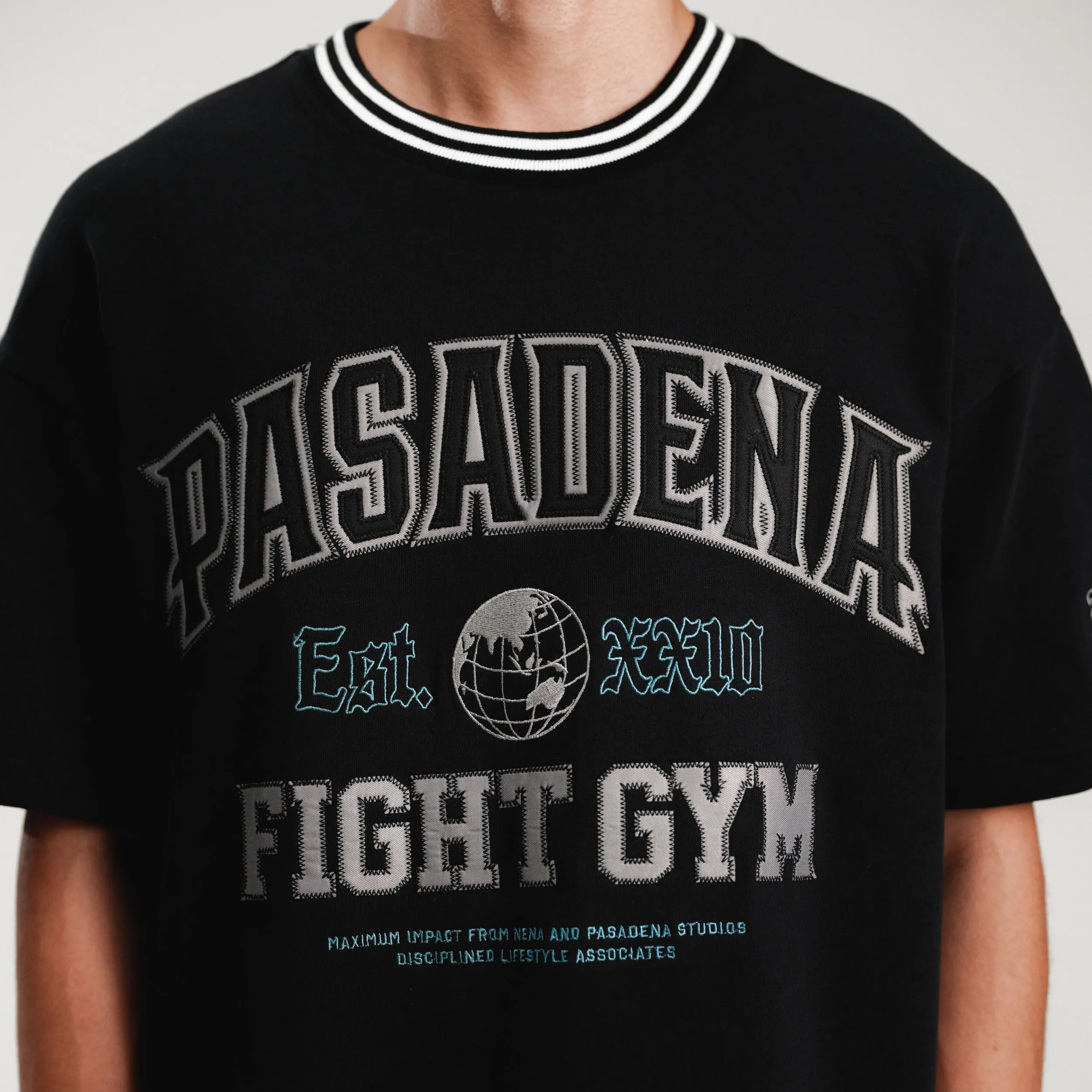 Millennia Loopback Raptor Tee Anthracite Black sold by Nena and Pasadena product image thumbnail 2