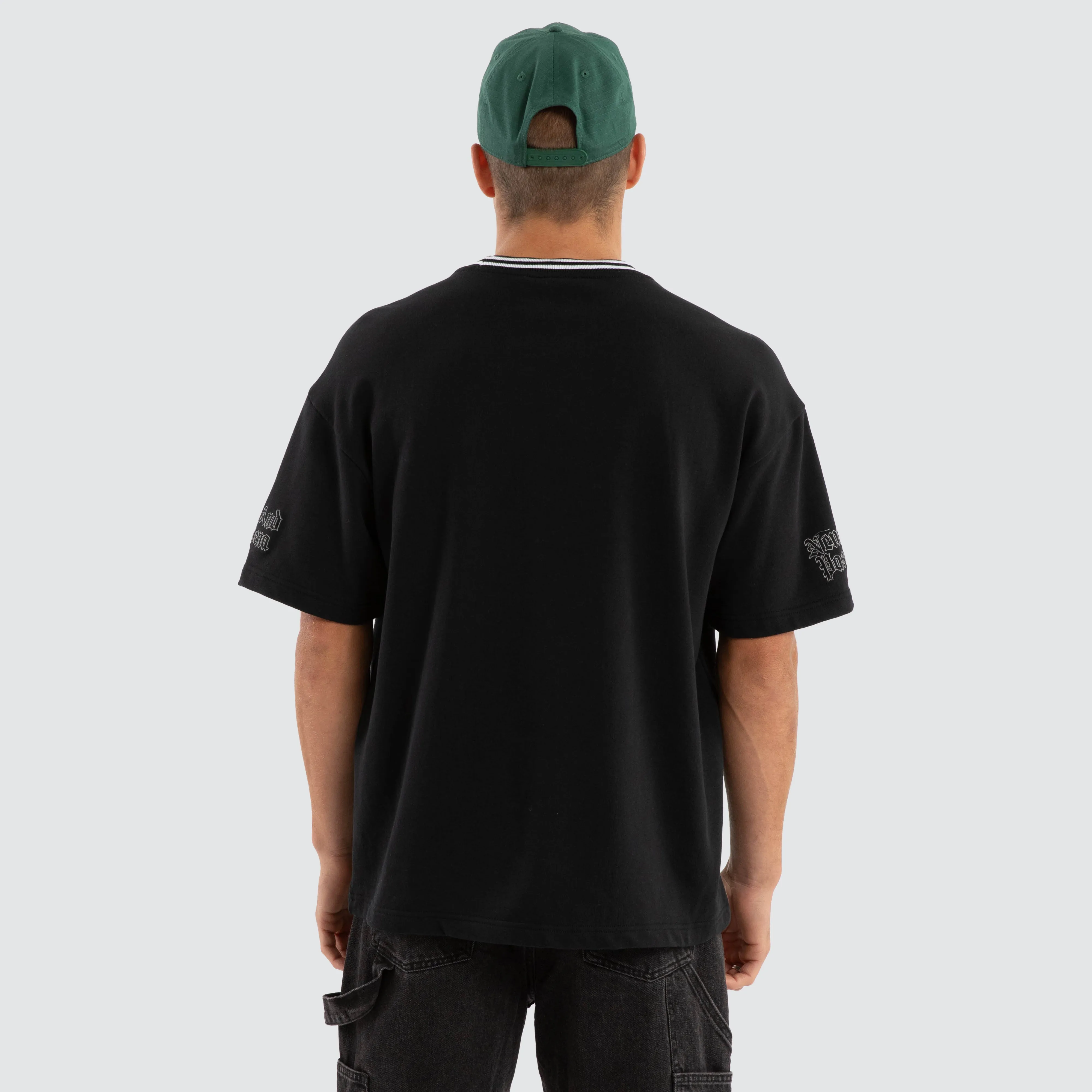 Millennia Loopback Raptor Tee Anthracite Black sold by Nena and Pasadena product image thumbnail 5
