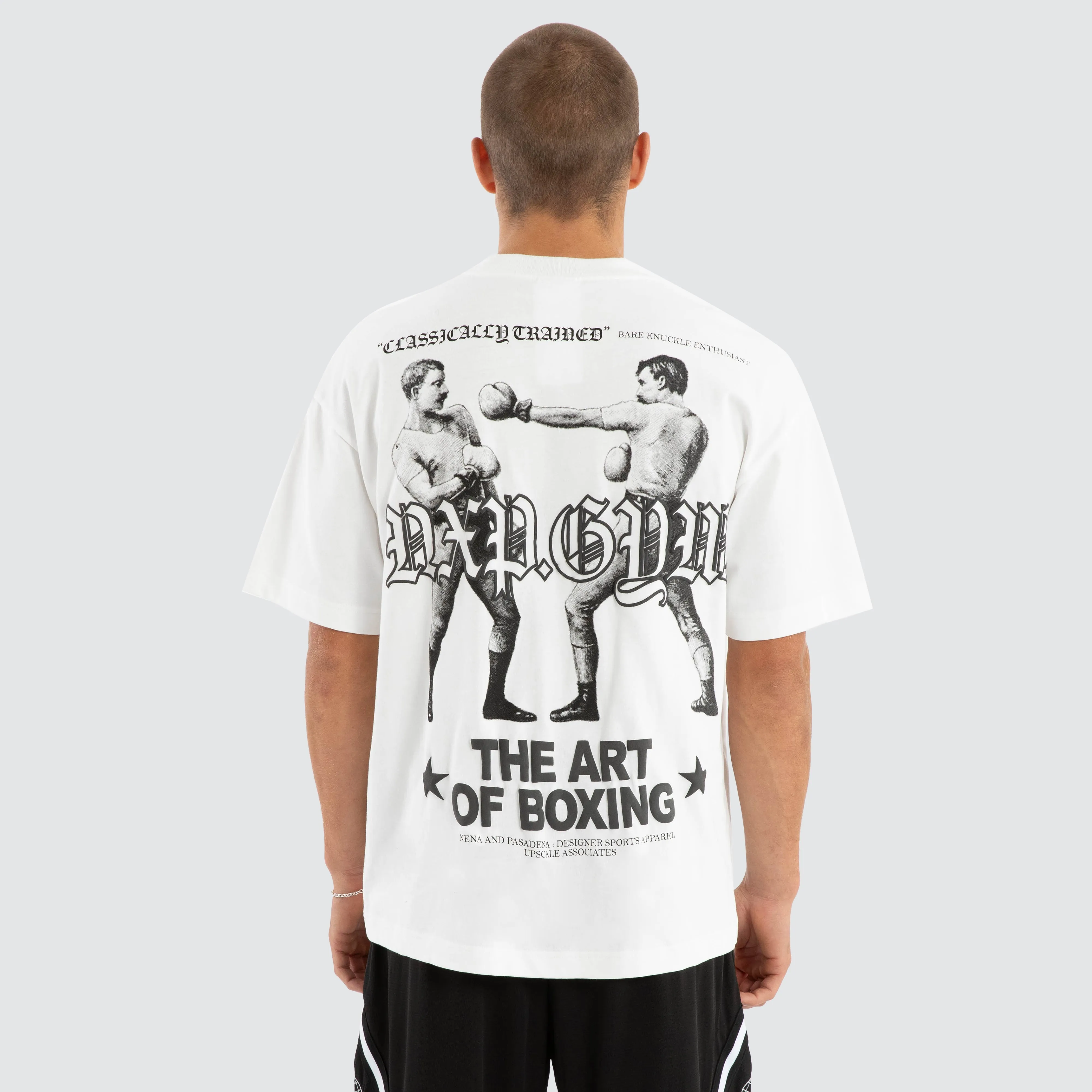 Art Box Raptor Tee Natural White sold by Nena and Pasadena