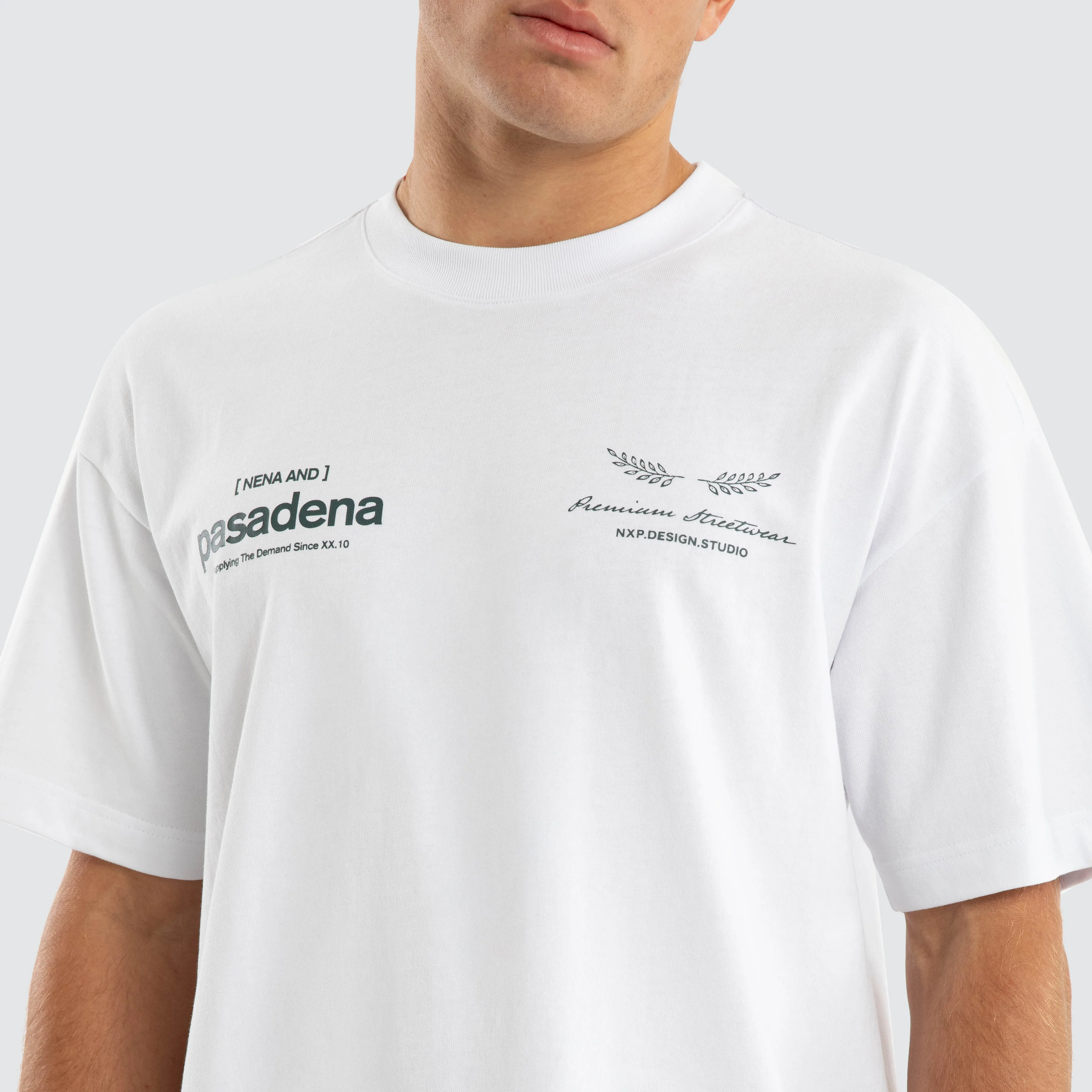 Anomaly Raptor Tee Optical White sold by Nena and Pasadena product image thumbnail 3
