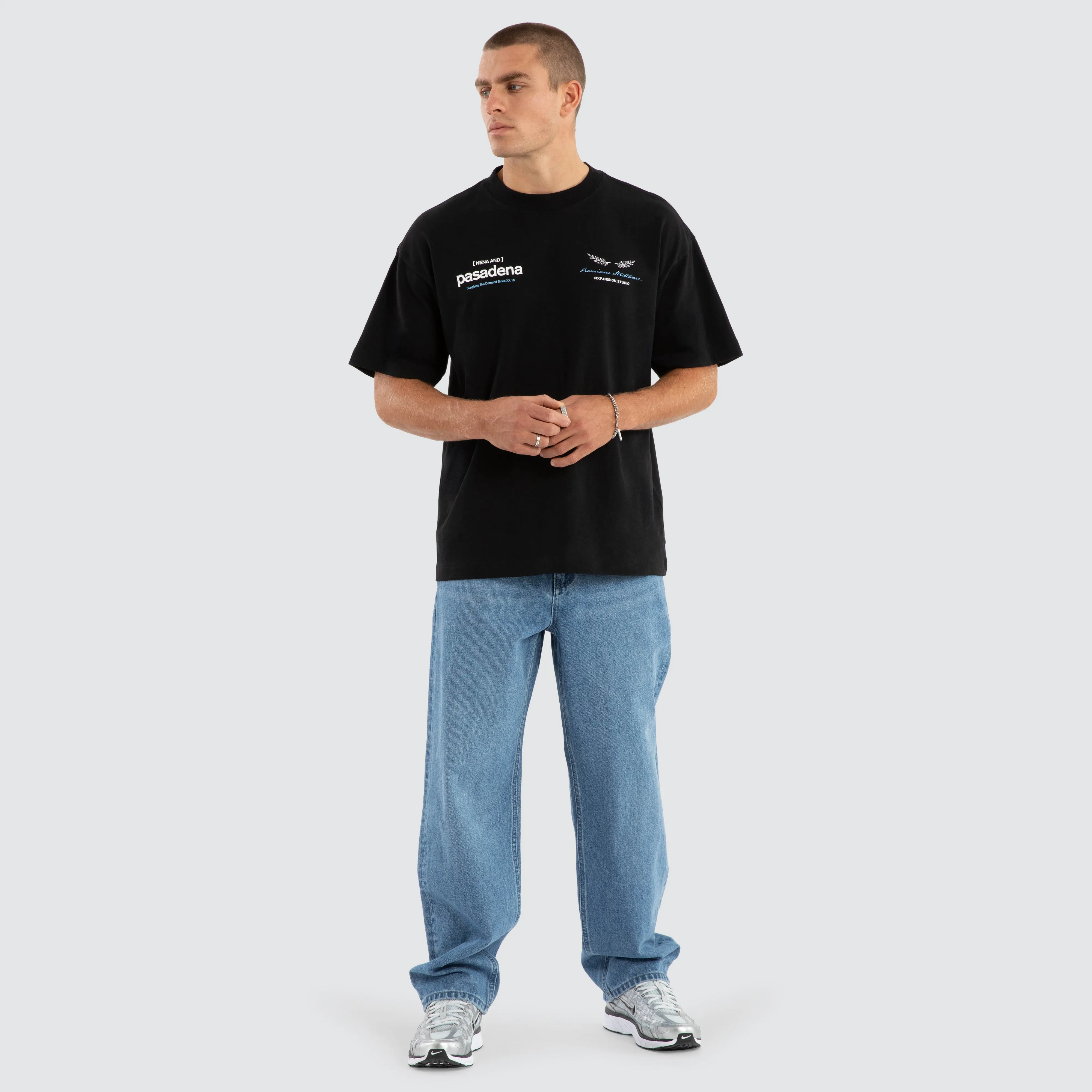 Anomaly Raptor Tee Jet Black sold by Nena and Pasadena product image thumbnail 5