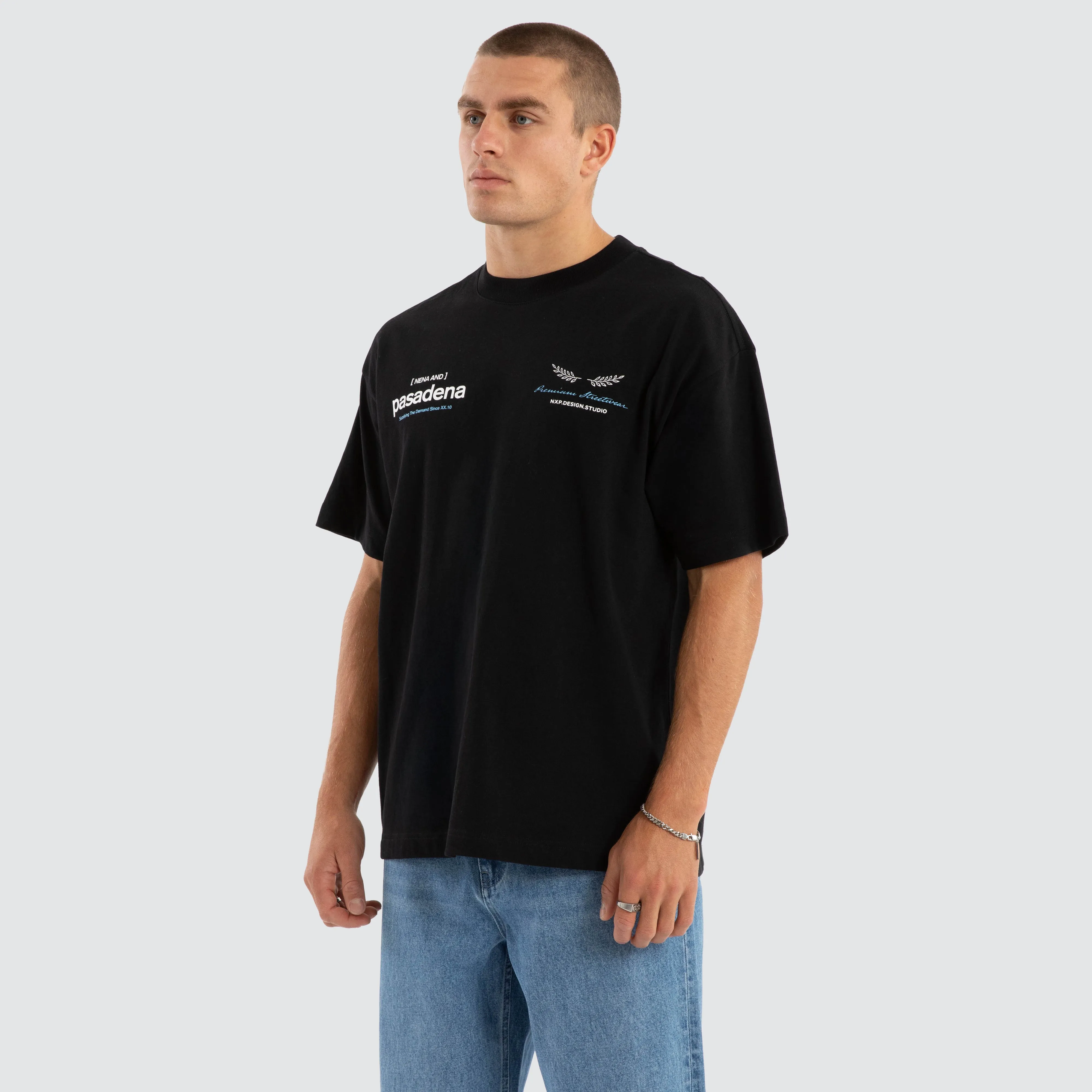Anomaly Raptor Tee Jet Black sold by Nena and Pasadena product image thumbnail 4