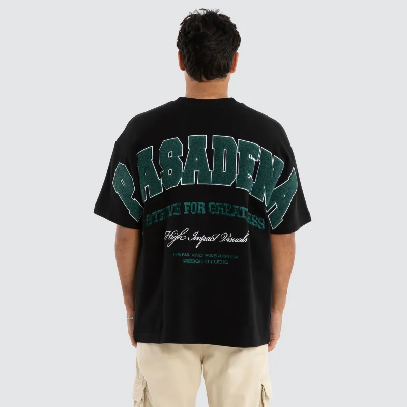 Balance Raptor Tee Jet Black sold by Nena and Pasadena