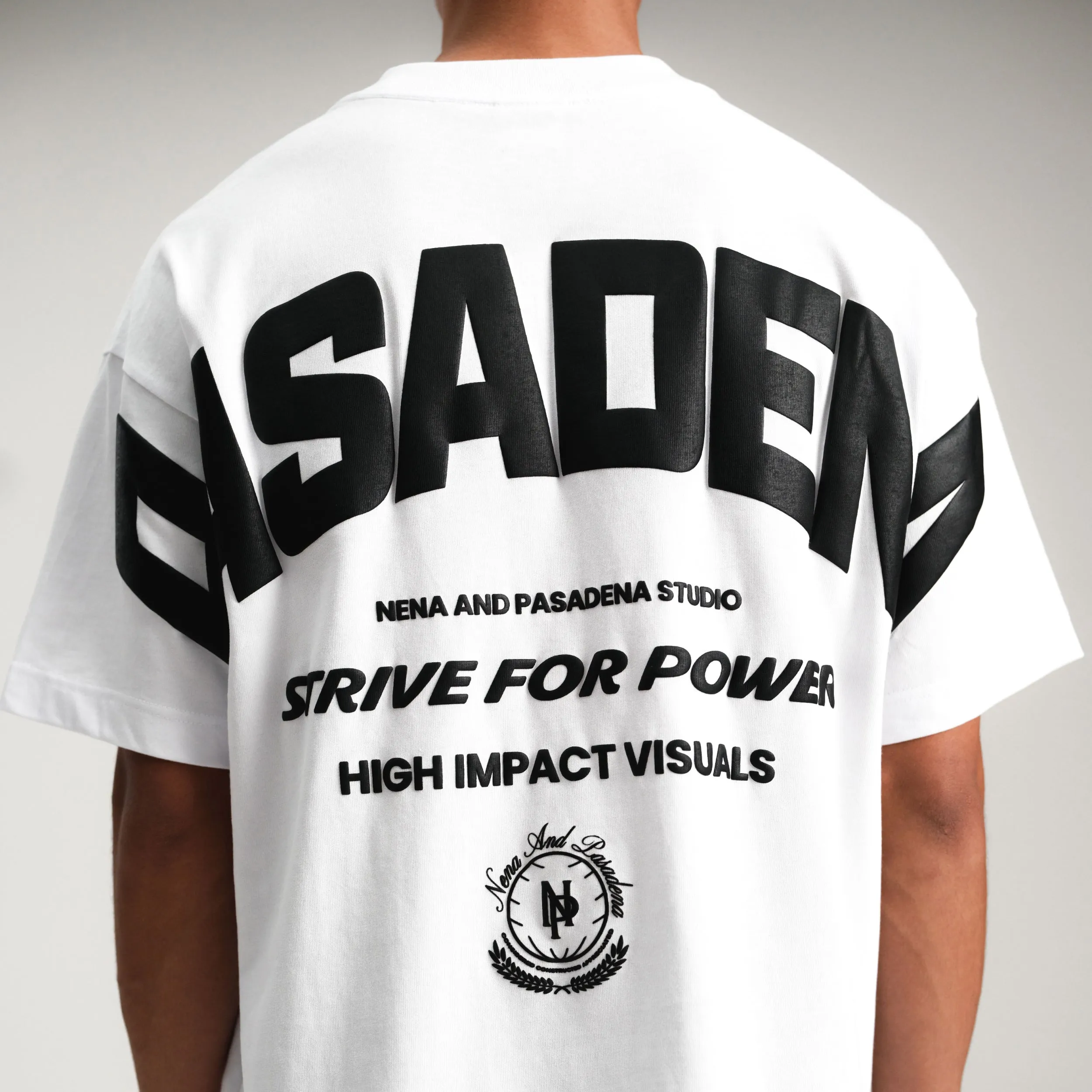 Strive Raptor Tee Optical White sold by Nena and Pasadena product image thumbnail 3