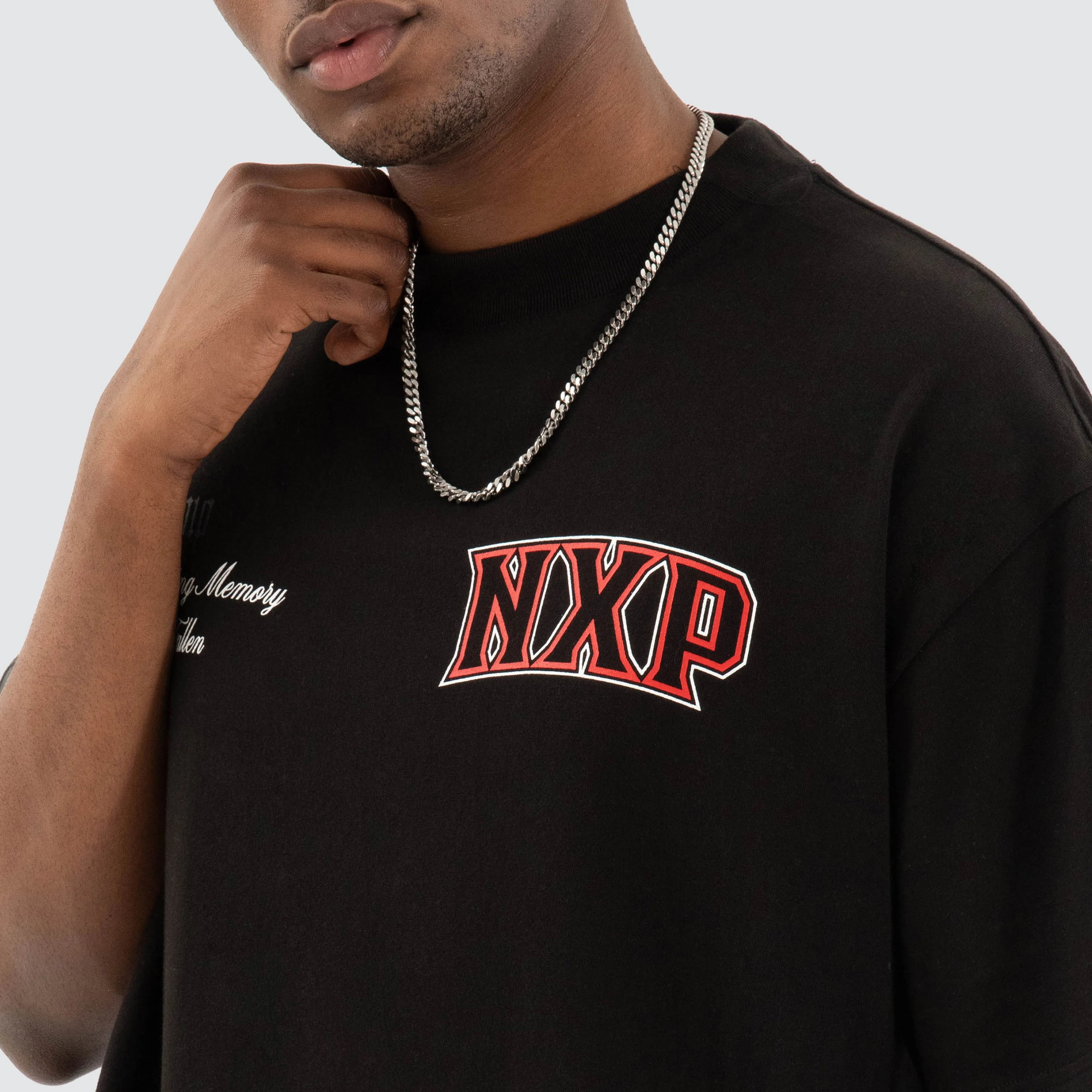 Knockout Raptor Tee Jet Black sold by Nena and Pasadena product image thumbnail 4