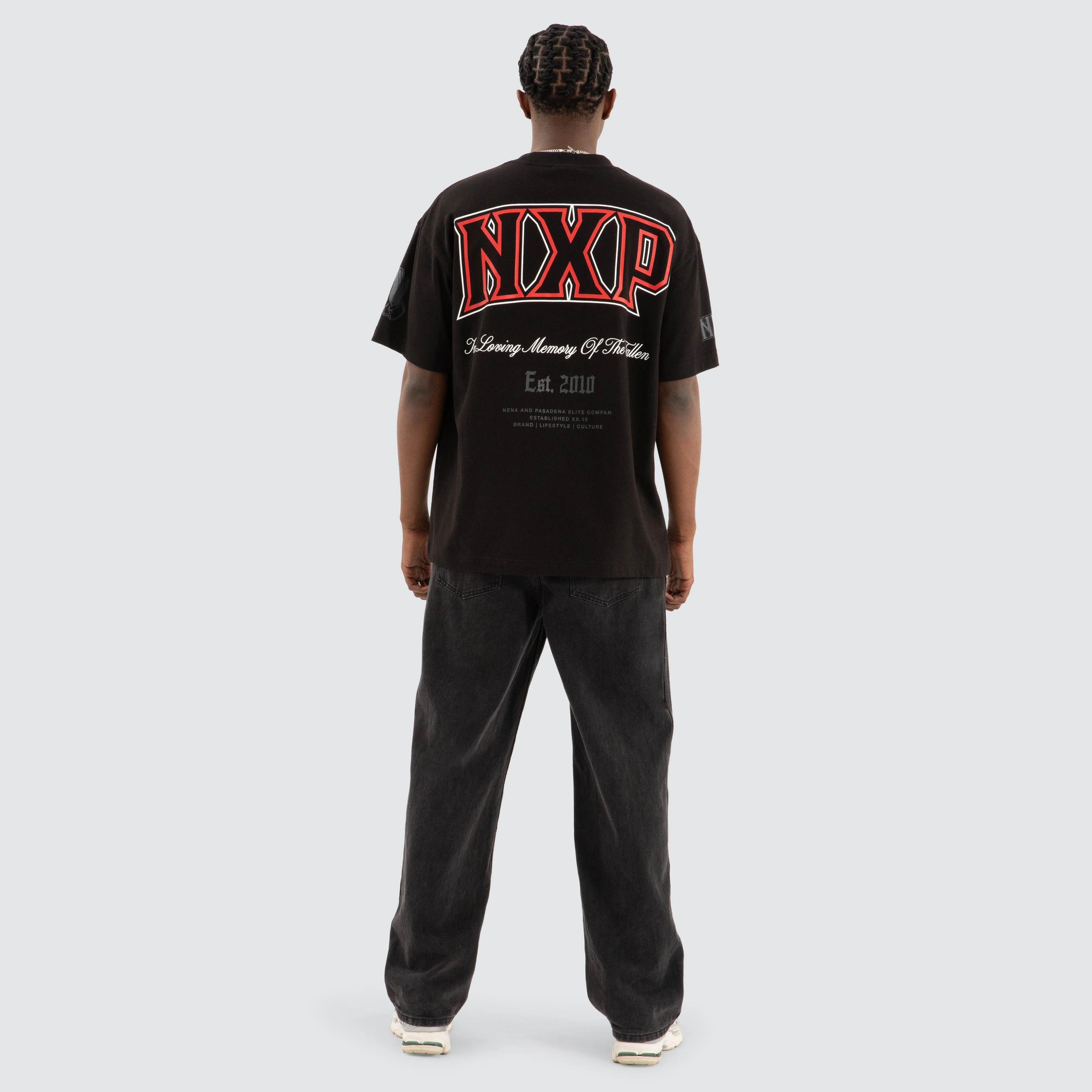 Knockout Raptor Tee Jet Black sold by Nena and Pasadena product image thumbnail 5