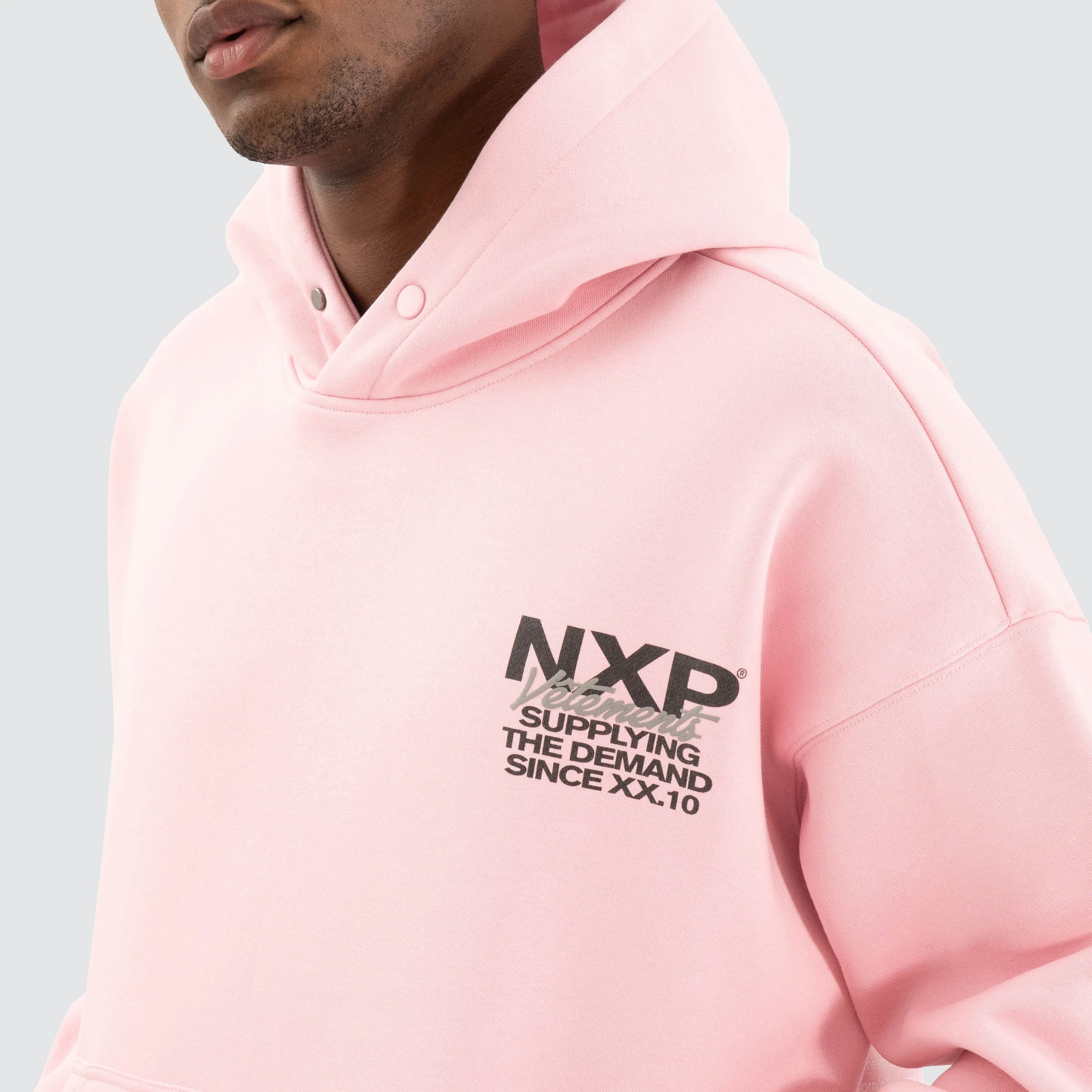 Demand Box Fit Hoodie Orchid Pink sold by Nena and Pasadena product image thumbnail 5