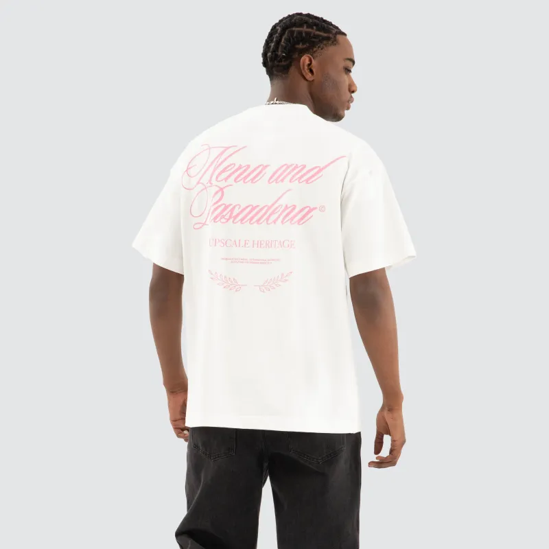 Gentlemen Raptor Tee Natural White sold by Nena and Pasadena