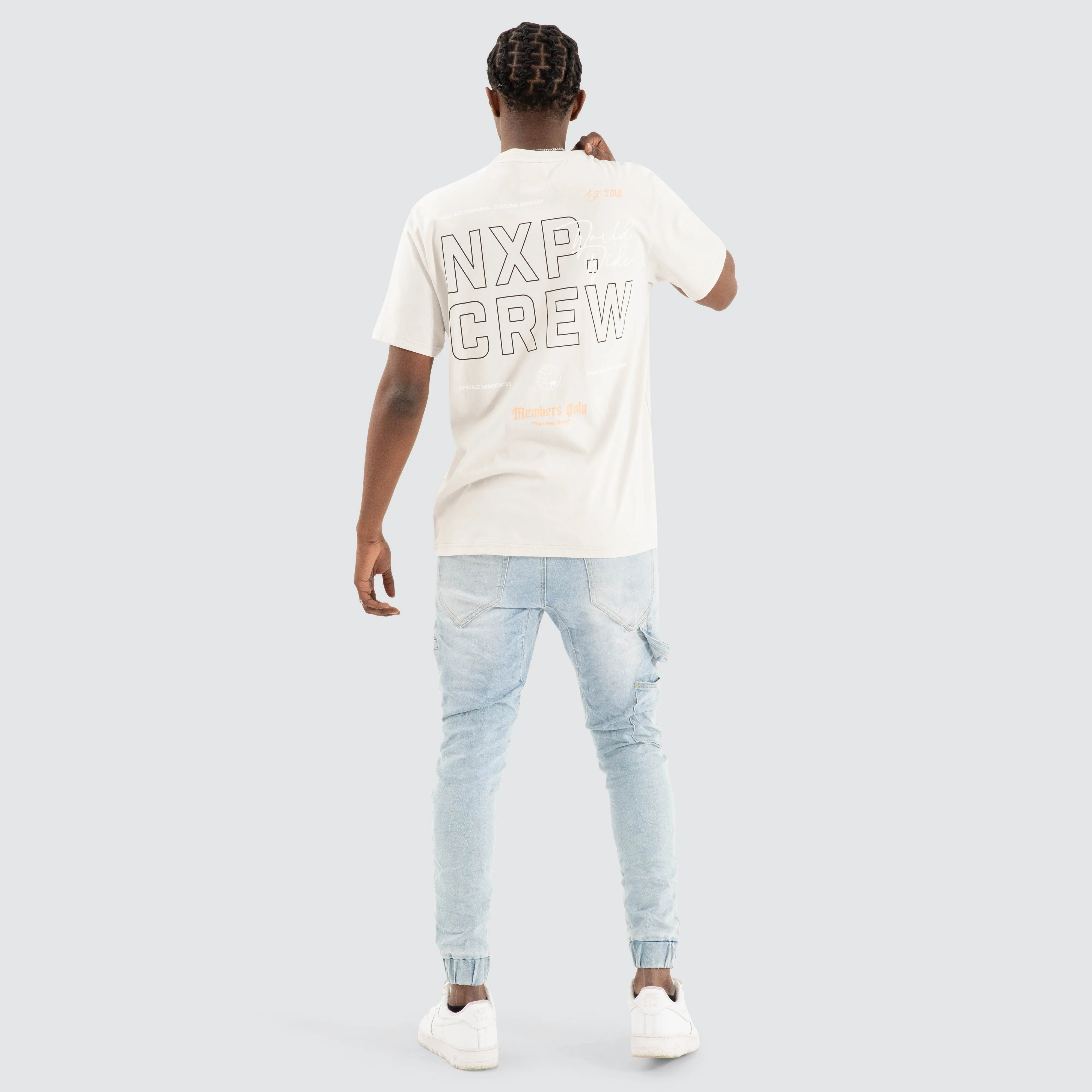 Alpha Classic Tee Glacier Grey sold by Nena and Pasadena product image thumbnail 4
