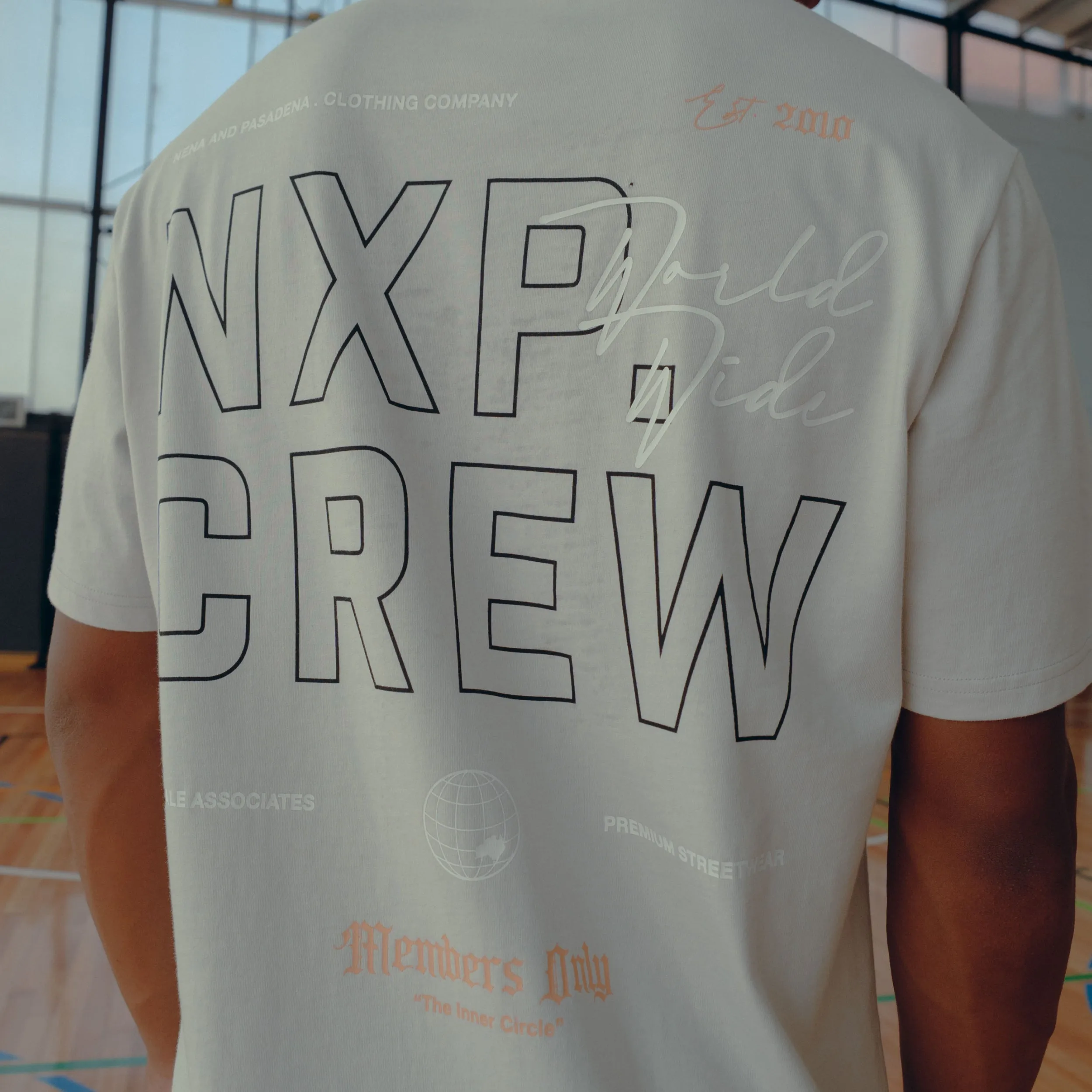Alpha Classic Tee Glacier Grey sold by Nena and Pasadena product image thumbnail 3