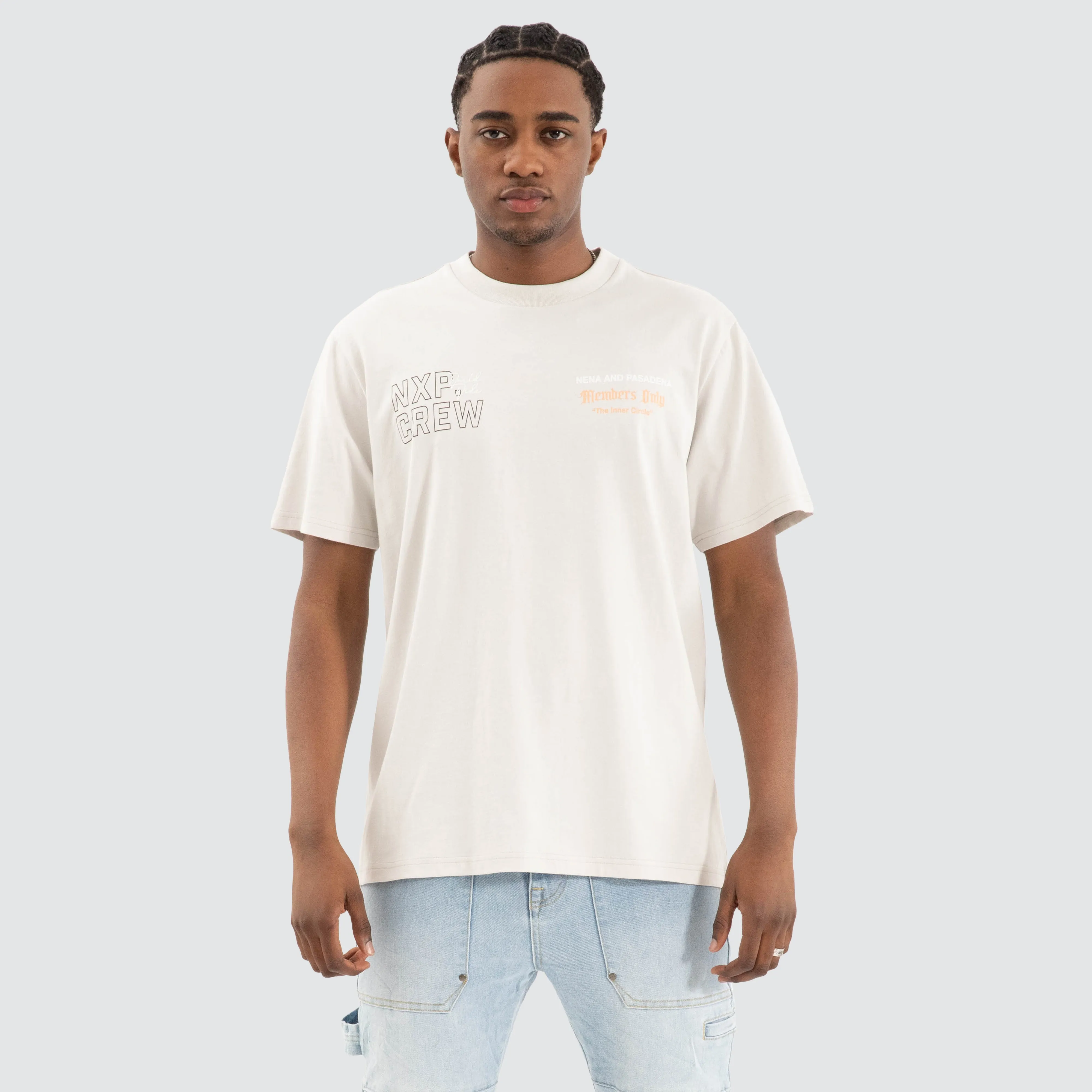 Alpha Classic Tee Glacier Grey sold by Nena and Pasadena product image thumbnail 2
