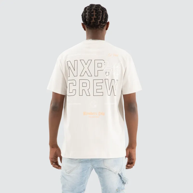 Alpha Classic Tee Glacier Grey sold by Nena and Pasadena