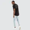 Mighty Dual Curved Tee Jet Black sold by Nena and Pasadena