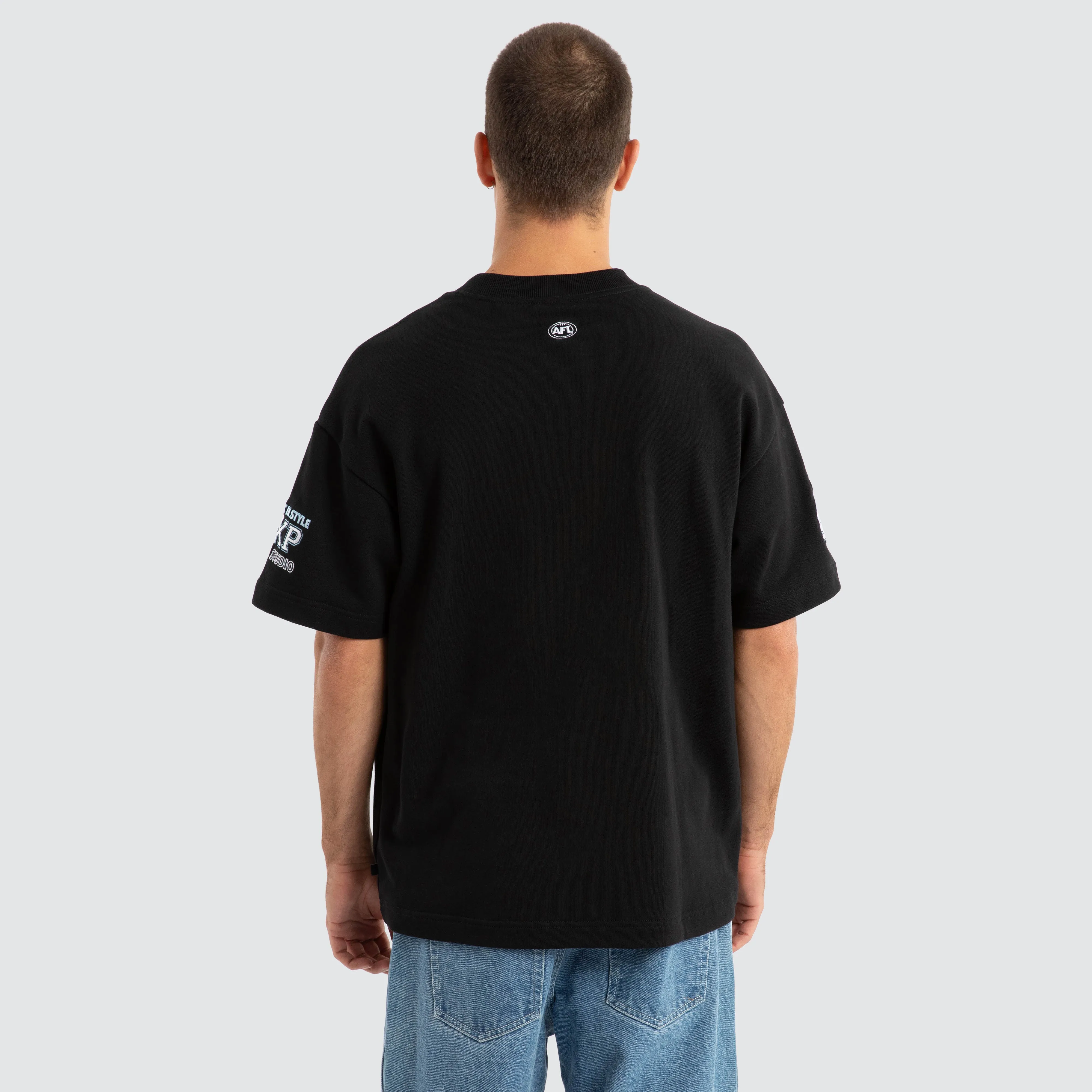 Carlton Blues AFL Academy Tee Jet Black sold by Nena and Pasadena product image thumbnail 5