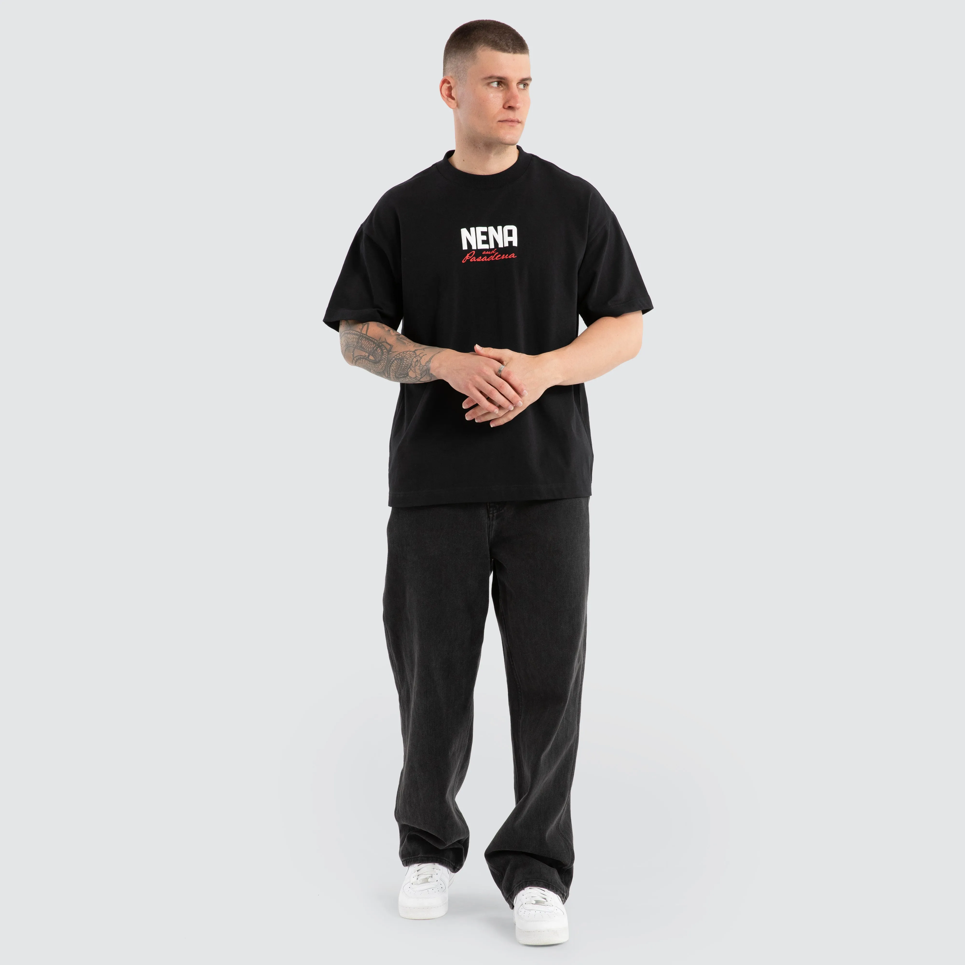 Global Raptor Tee Anthracite sold by Nena and Pasadena product image thumbnail 3