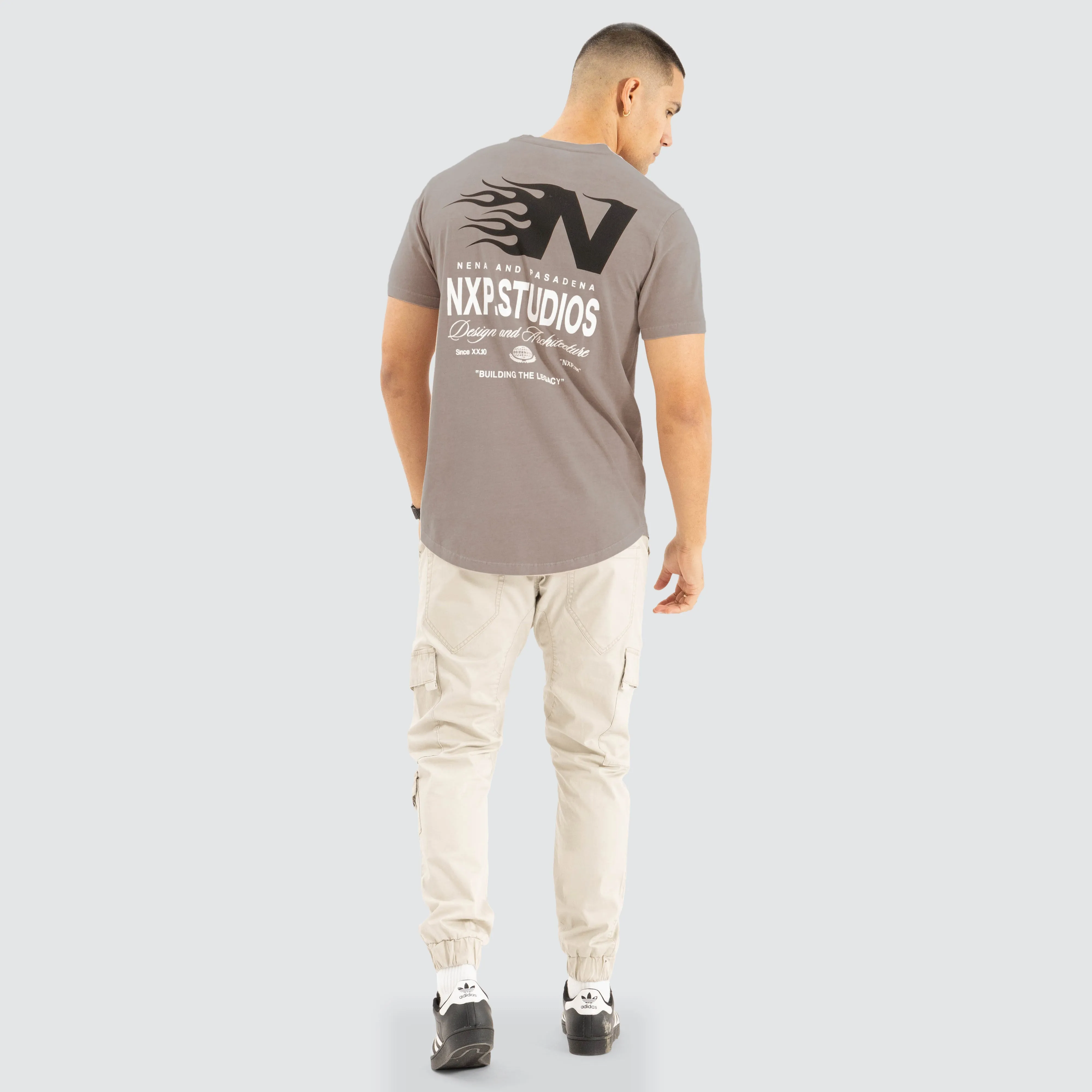 Mogul Dual Curved Tee Pigment Etherea sold by Nena and Pasadena product image thumbnail 4