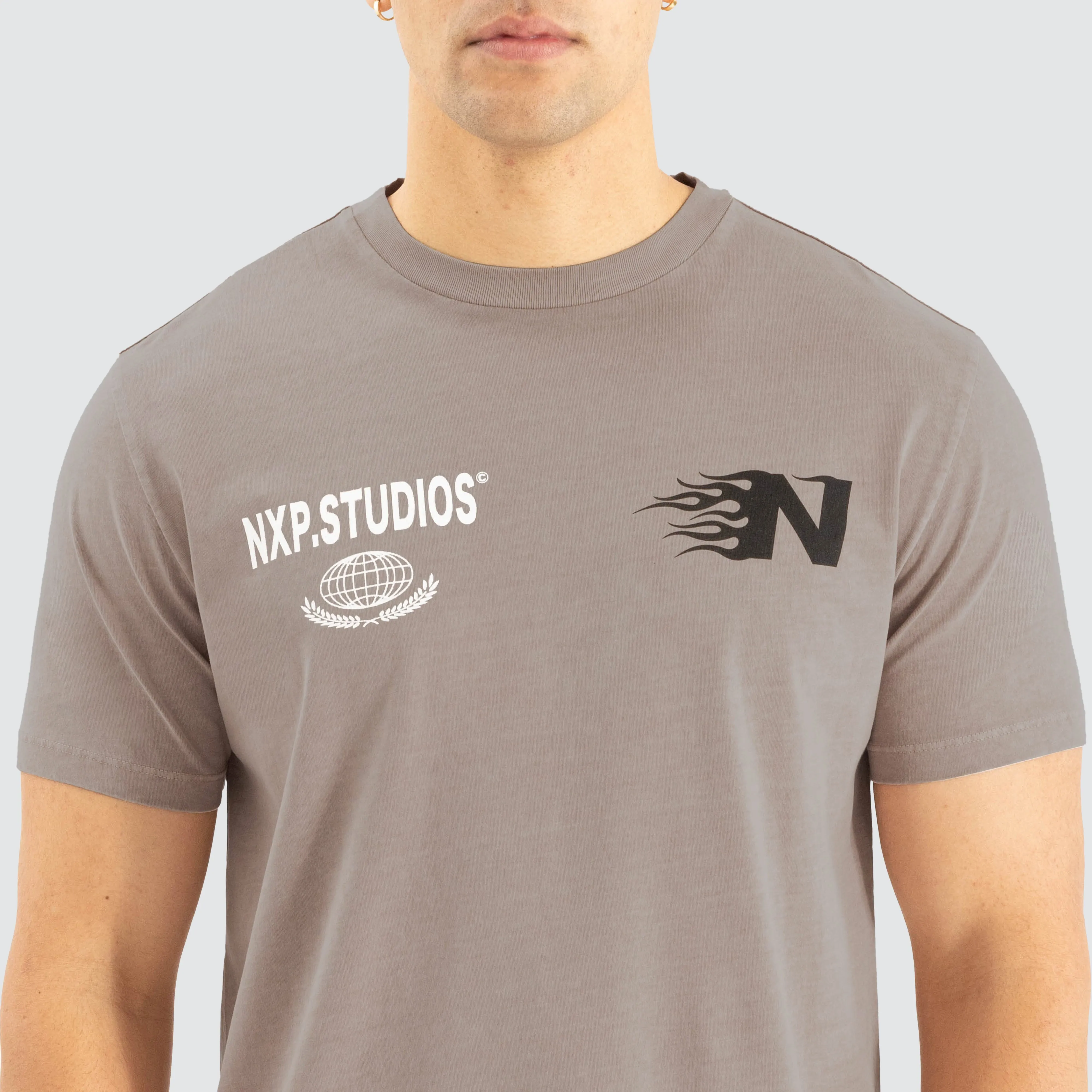 Mogul Dual Curved Tee Pigment Etherea sold by Nena and Pasadena product image thumbnail 5