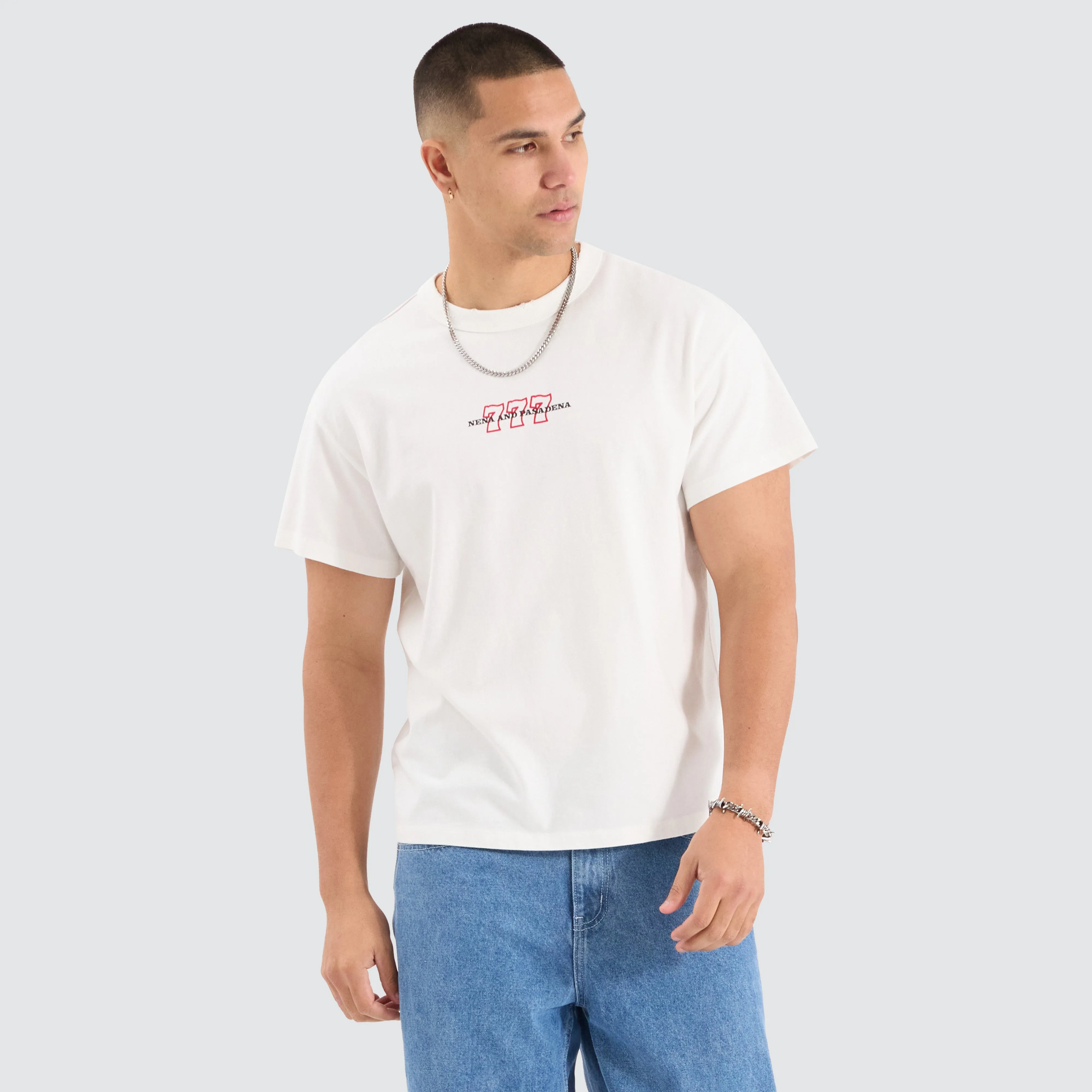 Casino Ranger Tee Natural White sold by Nena and Pasadena product image thumbnail 2