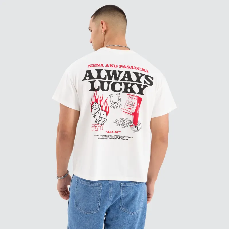 Casino Ranger Tee Natural White sold by Nena and Pasadena