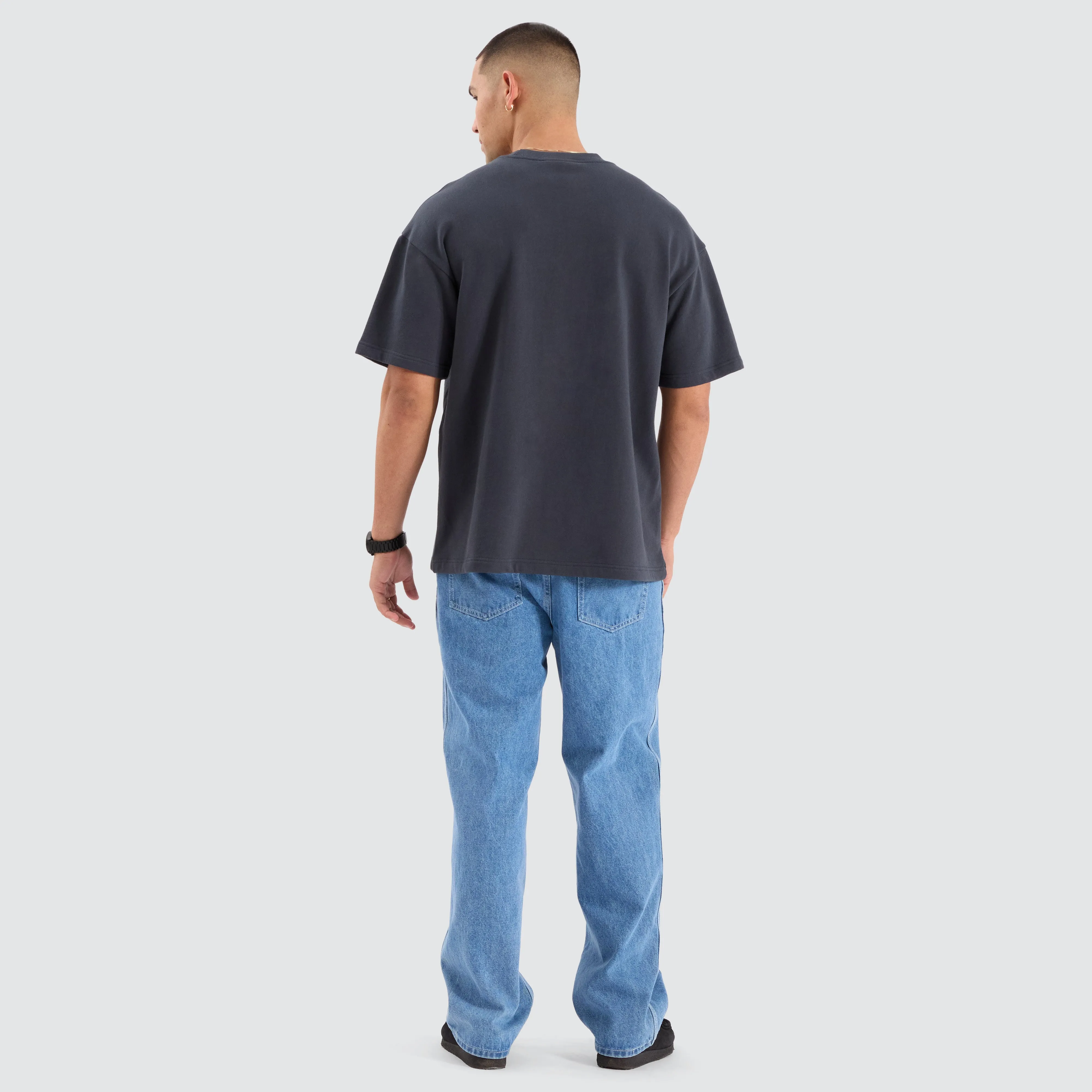 Bronco Loopback Raptor Tee Ebony sold by Nena and Pasadena product image thumbnail 2