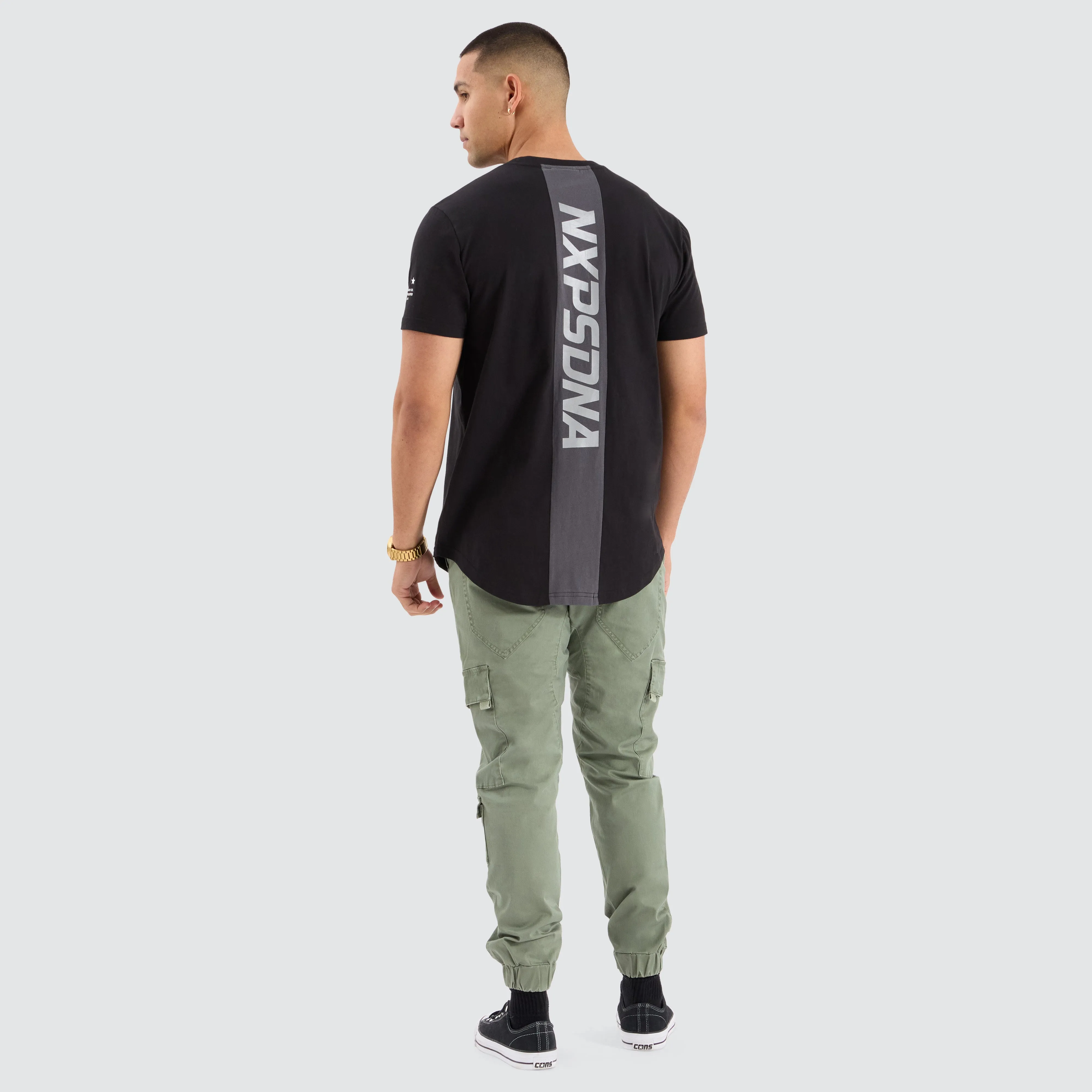 Stetson Dual Curved Tee Black/Asphalt sold by Nena and Pasadena product image thumbnail 5