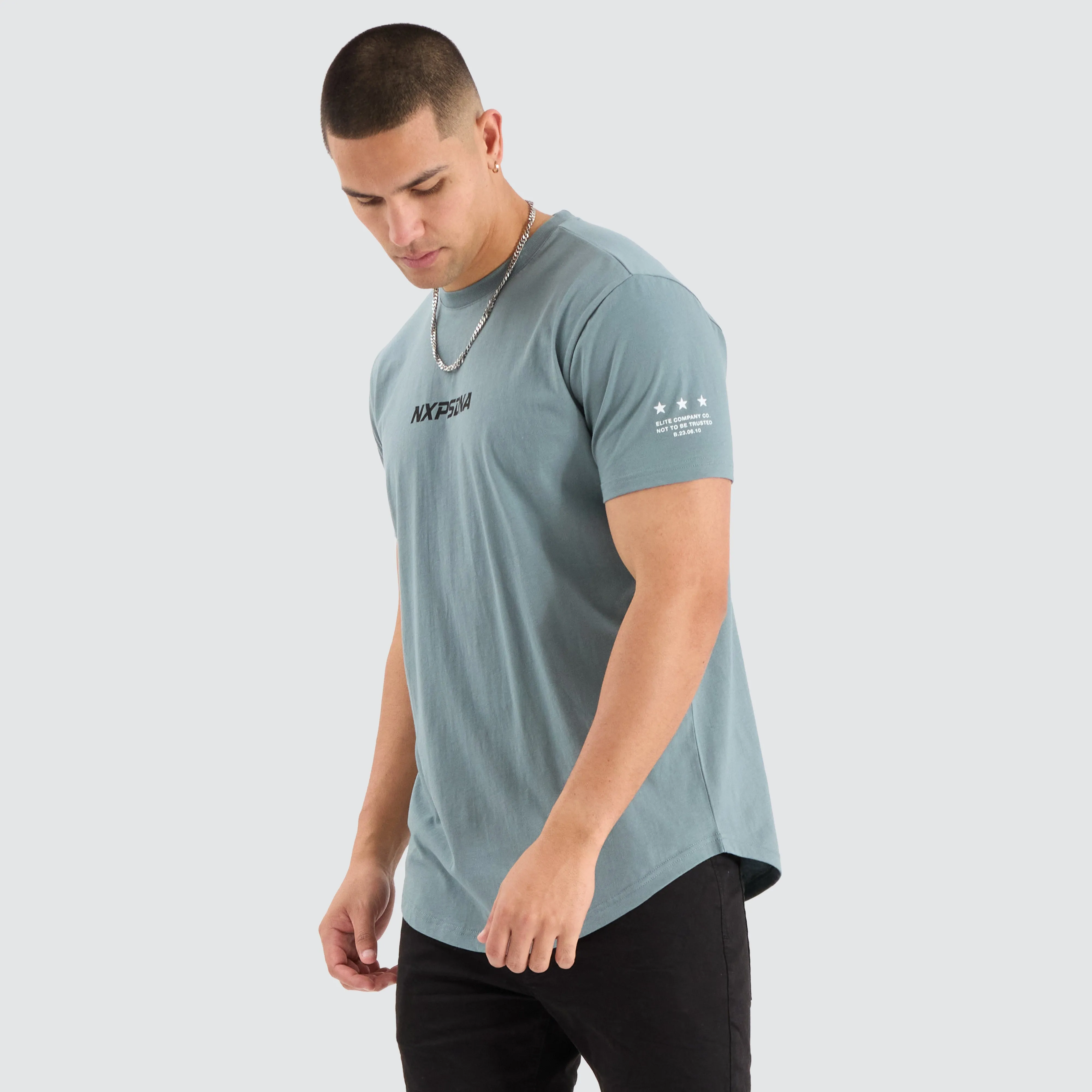 Stetson Dual Curved Tee Trooper/Asphalt sold by Nena and Pasadena product image thumbnail 3