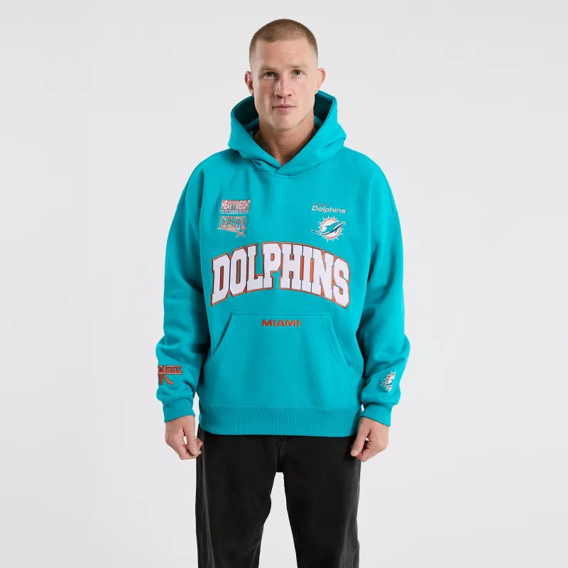 Miami Dolphins Stadium Hoodie Aqua sold by Nena and Pasadena