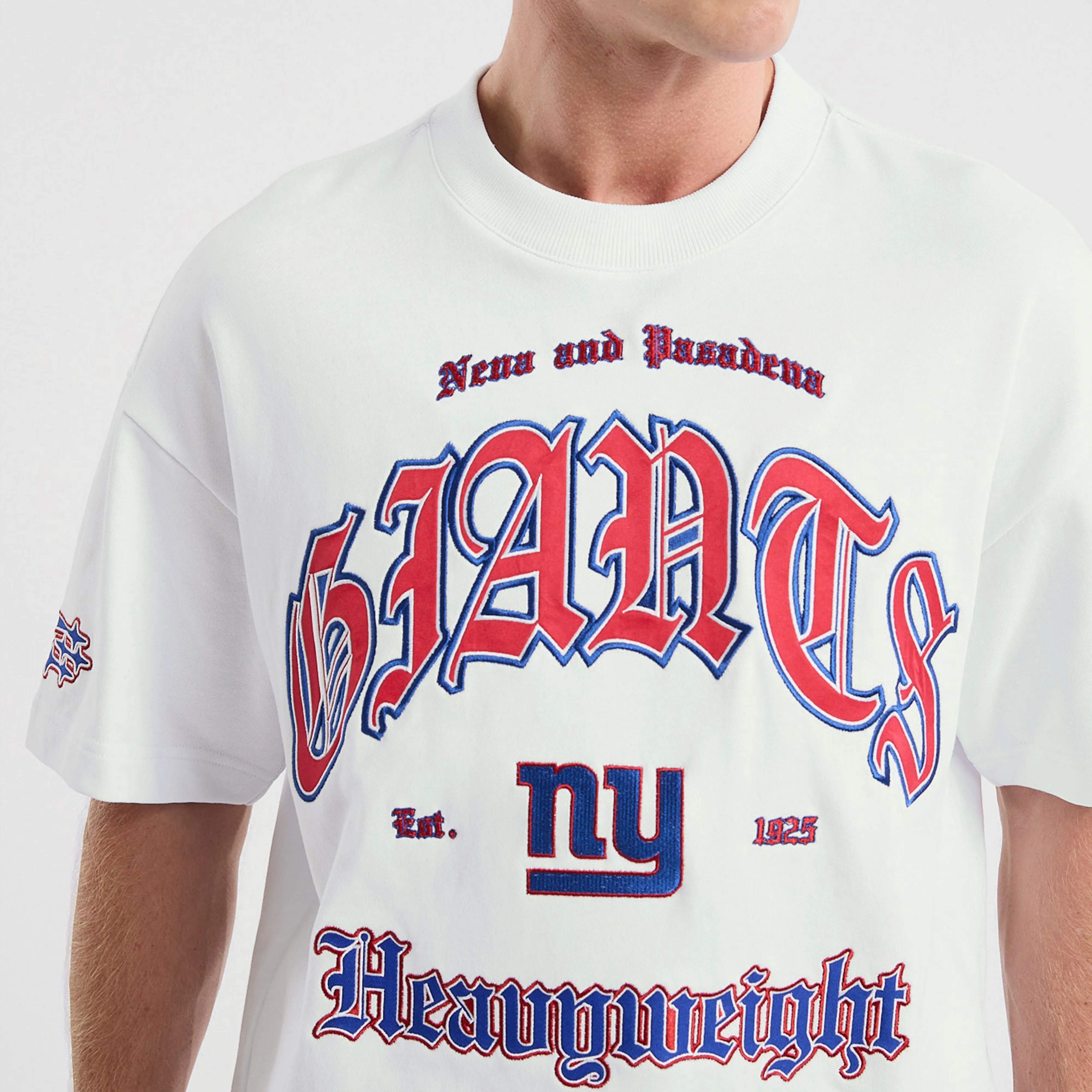New York Giants Coach Loopback Tee White sold by Nena and Pasadena product image thumbnail 4