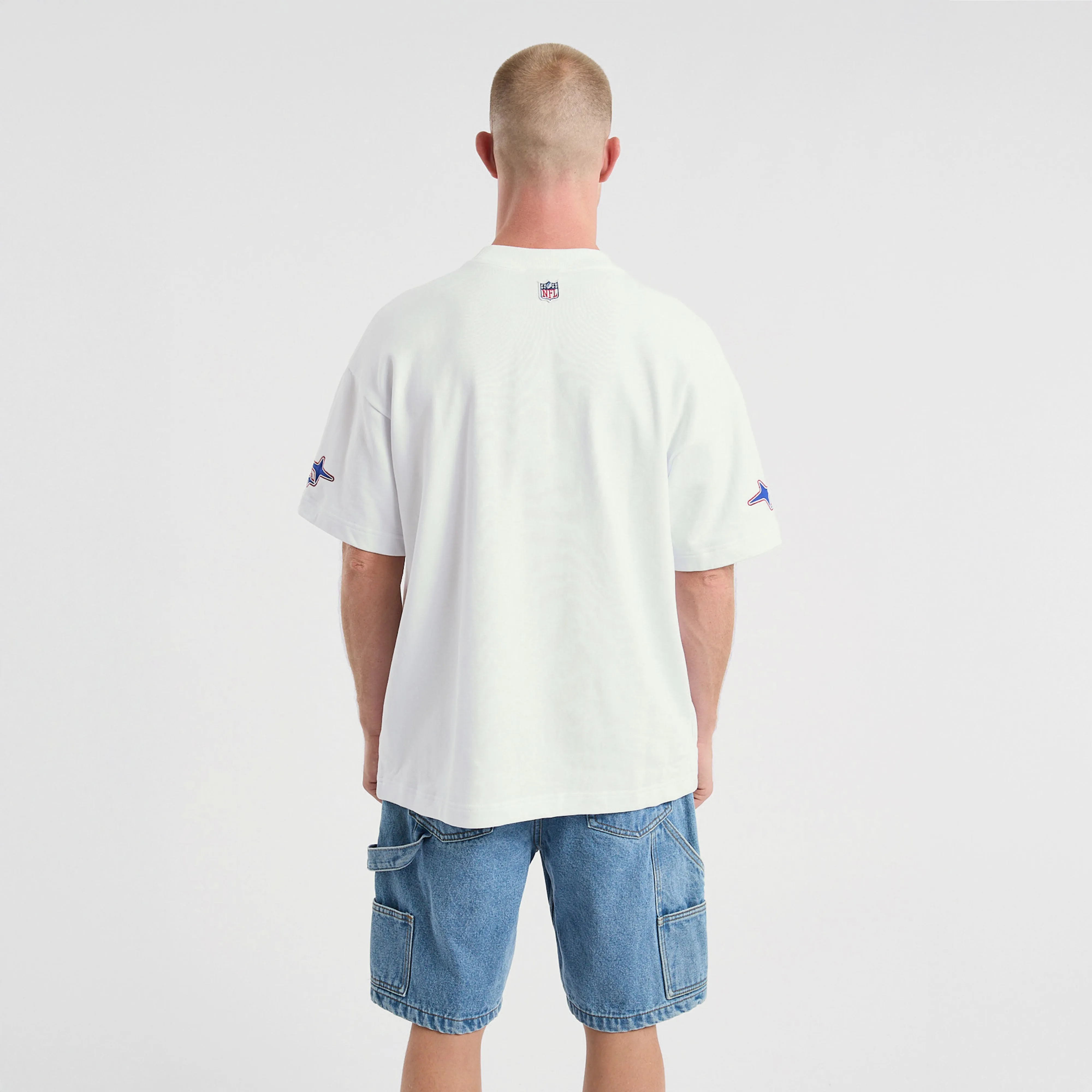New York Giants Coach Loopback Tee White sold by Nena and Pasadena product image thumbnail 2