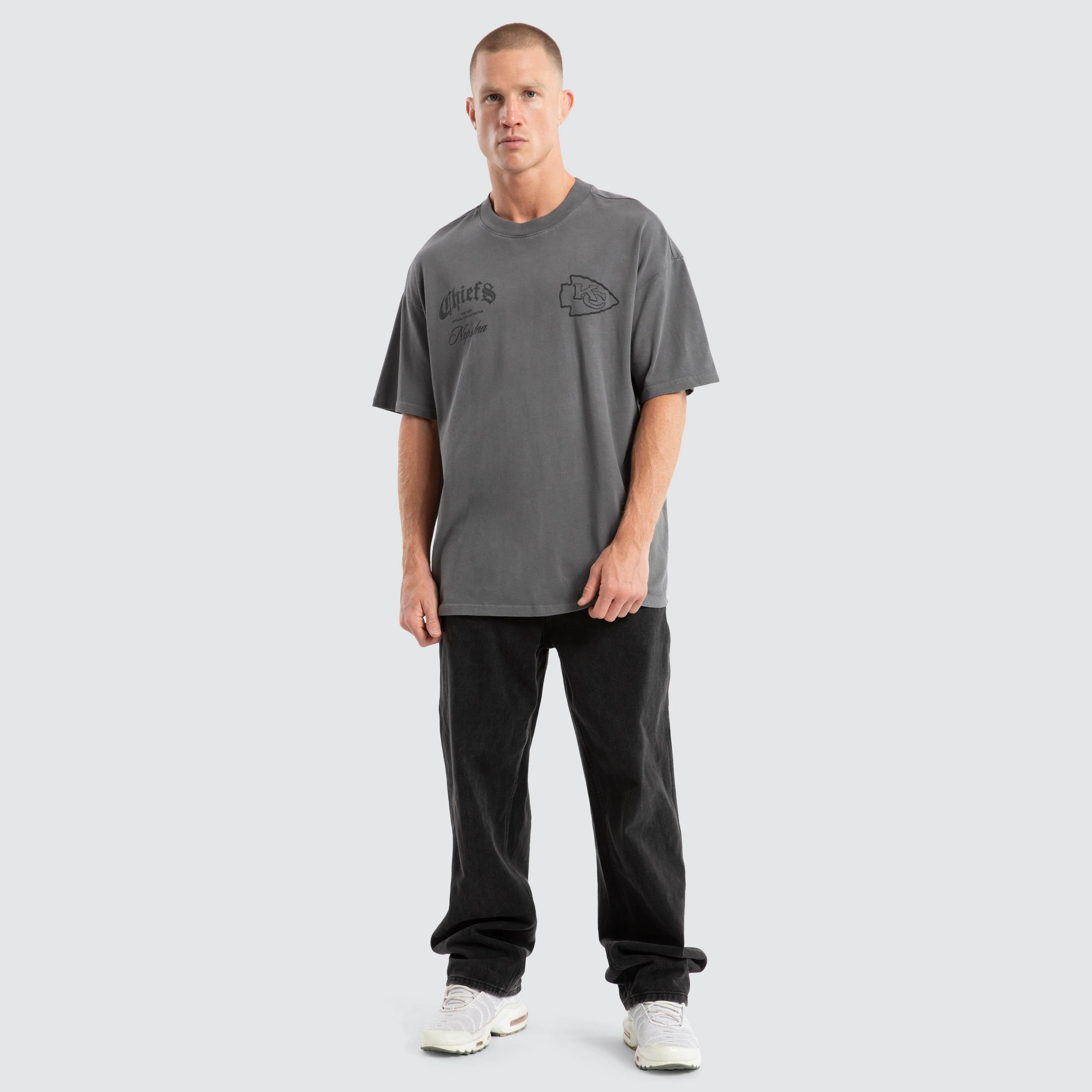 Kansas City Chiefs Defence Raptor Tee Pigment Charcoal sold by Nena and Pasadena product image thumbnail 2