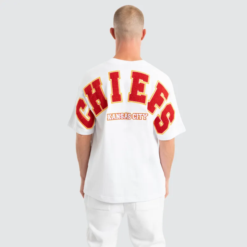 Kansas City Chiefs Surround Loopback Tee White sold by Nena and Pasadena