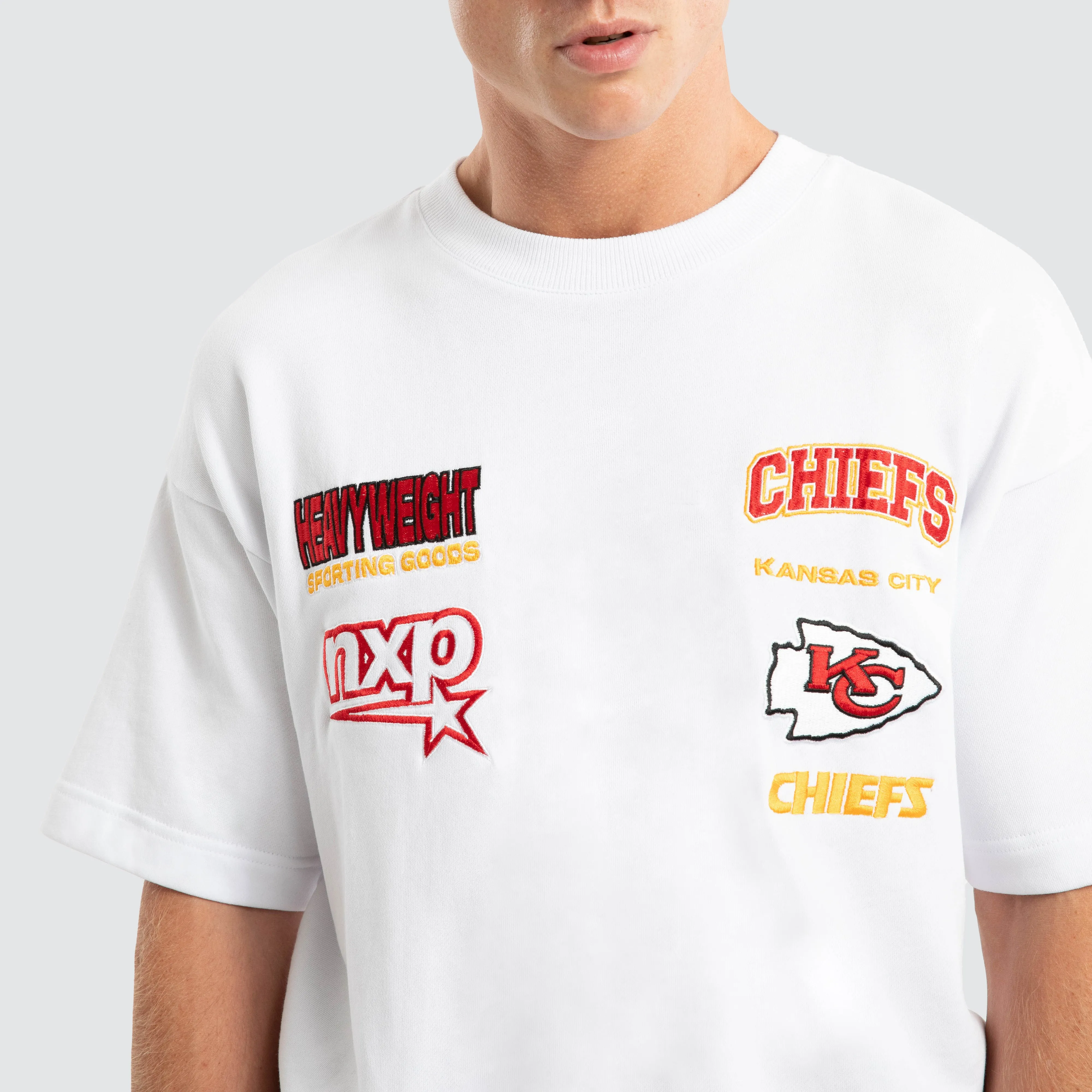 Kansas City Chiefs Surround Loopback Tee White sold by Nena and Pasadena product image thumbnail 4