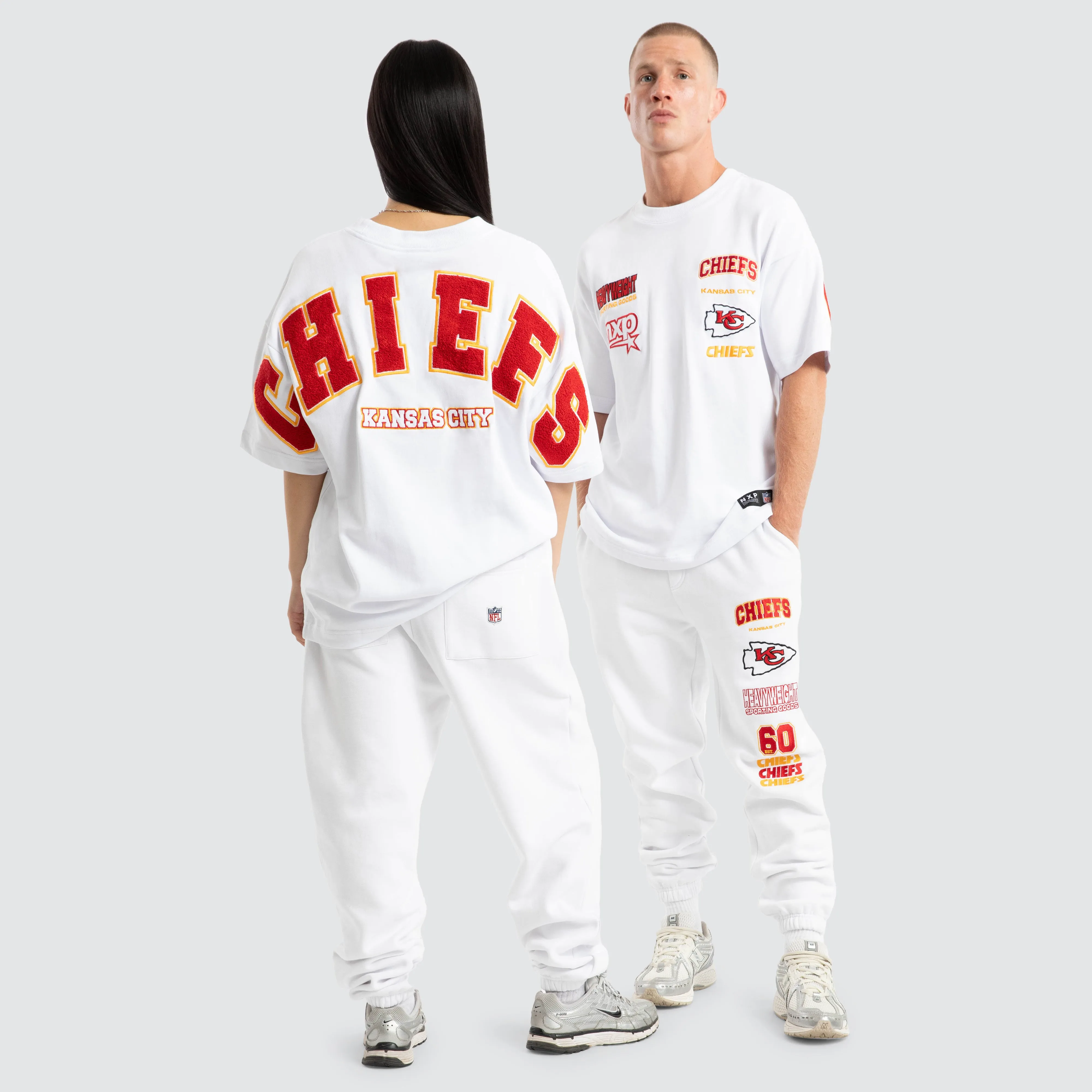 Kansas City Chiefs Surround Loopback Tee White sold by Nena and Pasadena product image thumbnail 3