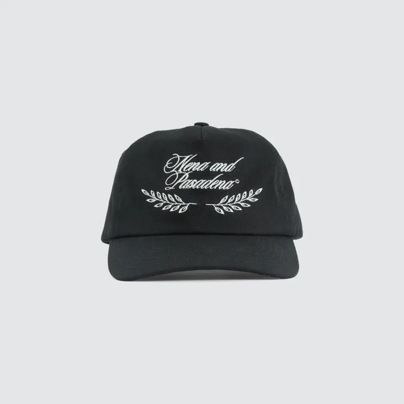 Legacy Cap Jet black sold by Nena and Pasadena