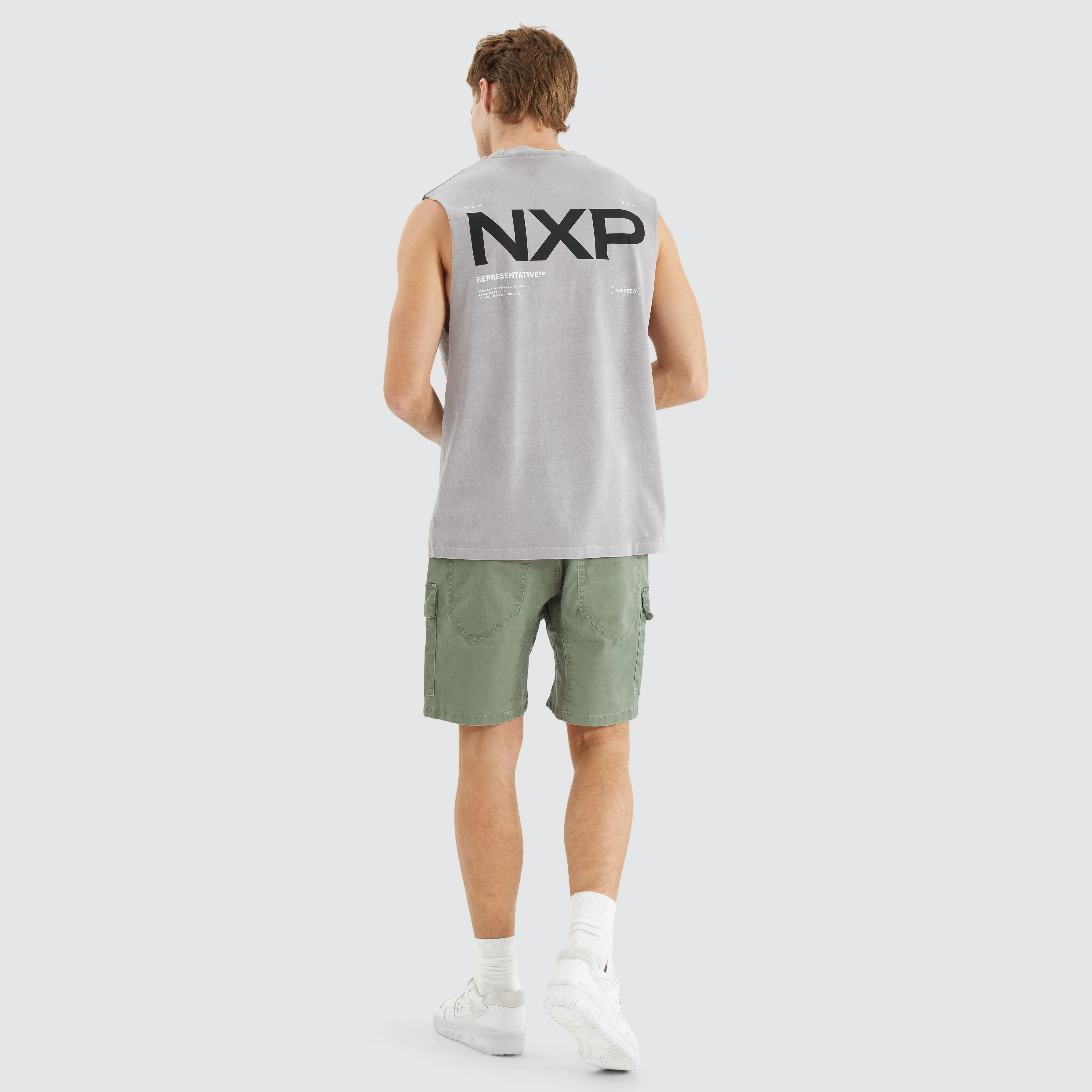 Delta Time Relaxed Muscle Tee Pigment Alloy sold by Nena and Pasadena product image thumbnail 5