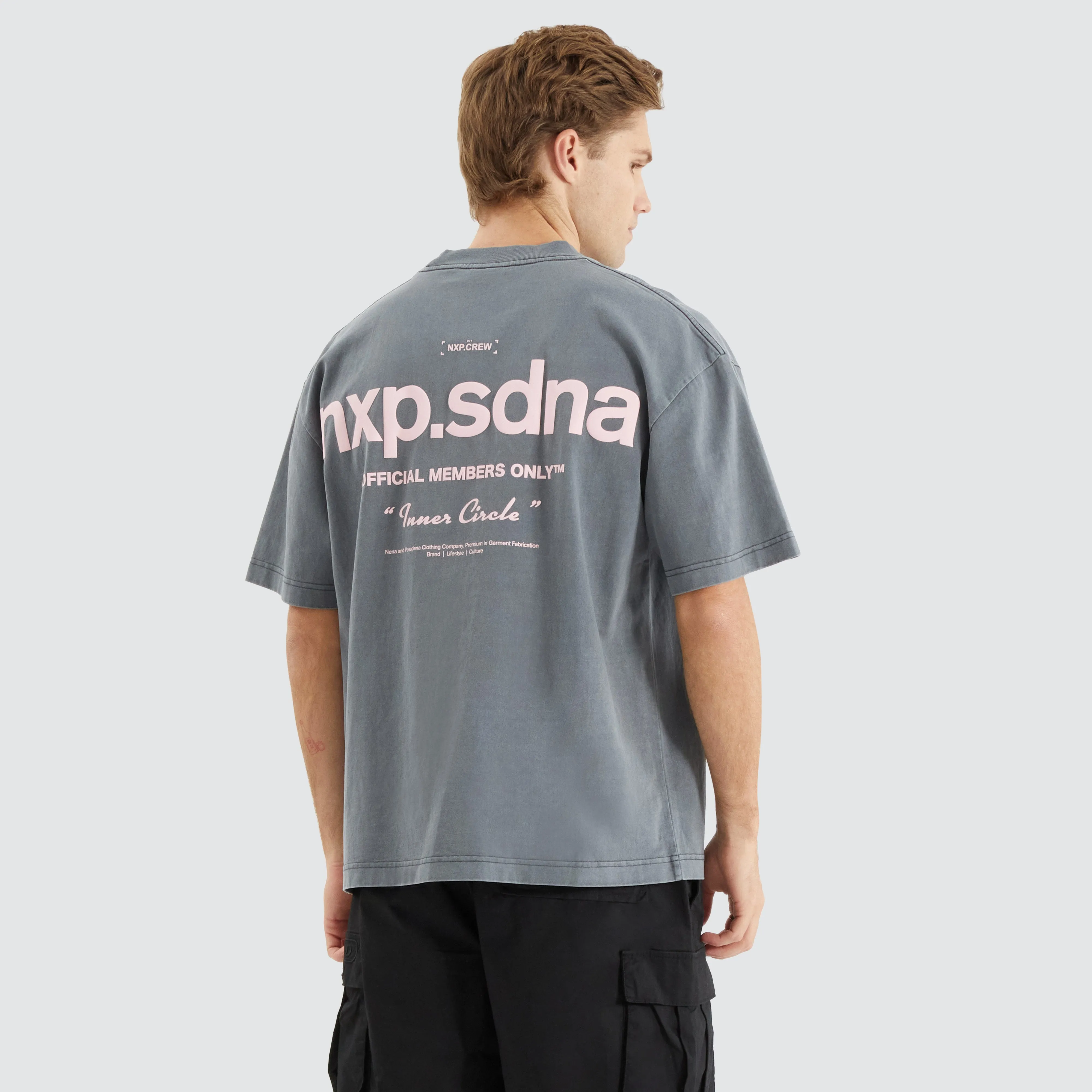 Contagent Street Tee Pigment Charcoal Grey sold by Nena and Pasadena product image thumbnail 2