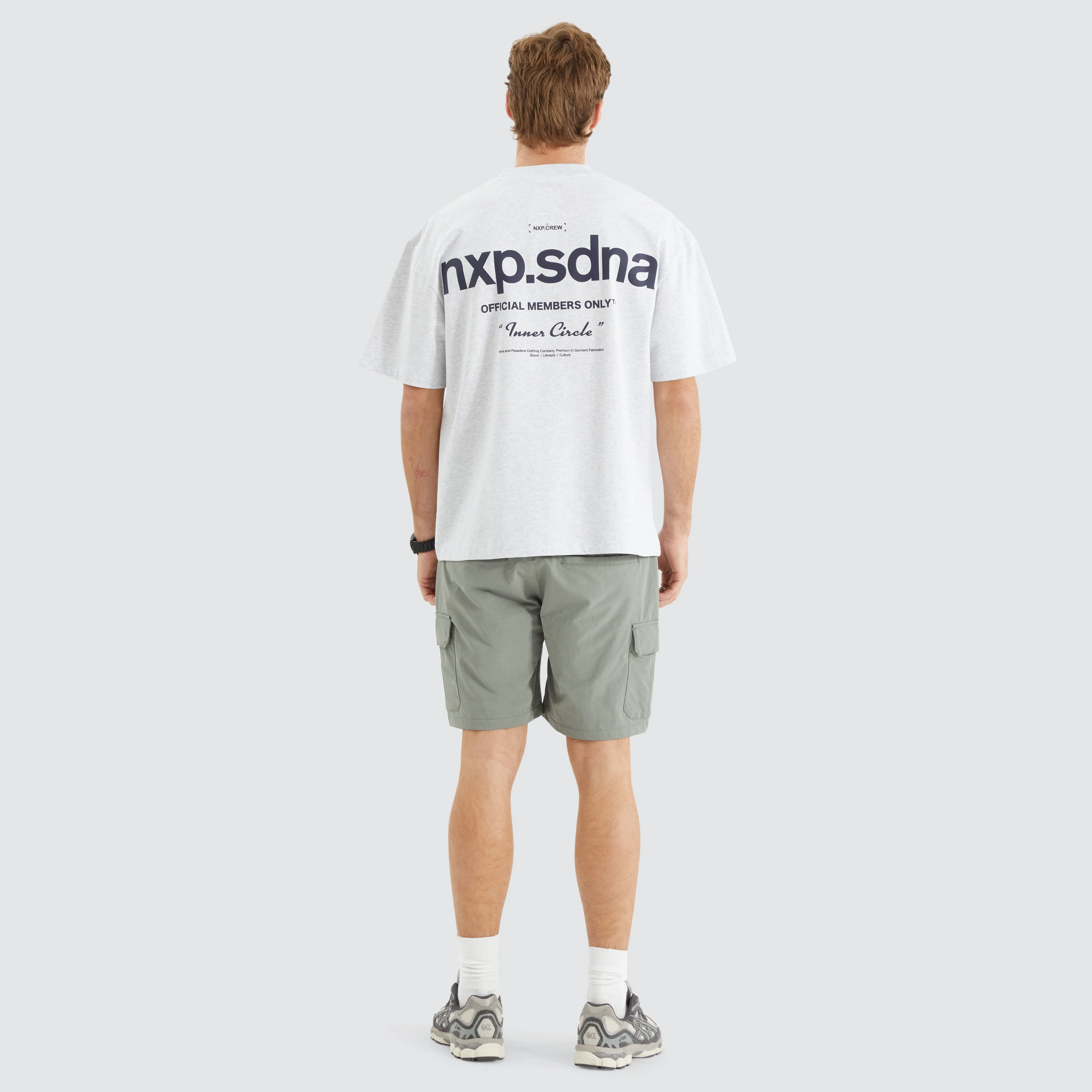 Contagent Street Tee Snow Marle sold by Nena and Pasadena product image thumbnail 5