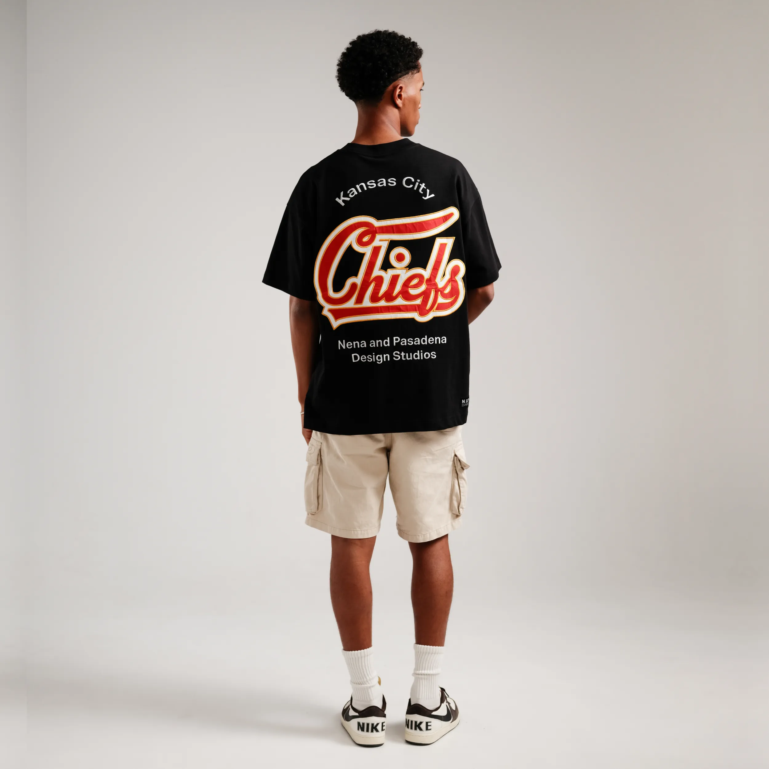 Kansas City Chiefs NFL Raptor Tee Jet Black sold by Nena and Pasadena product image thumbnail 2