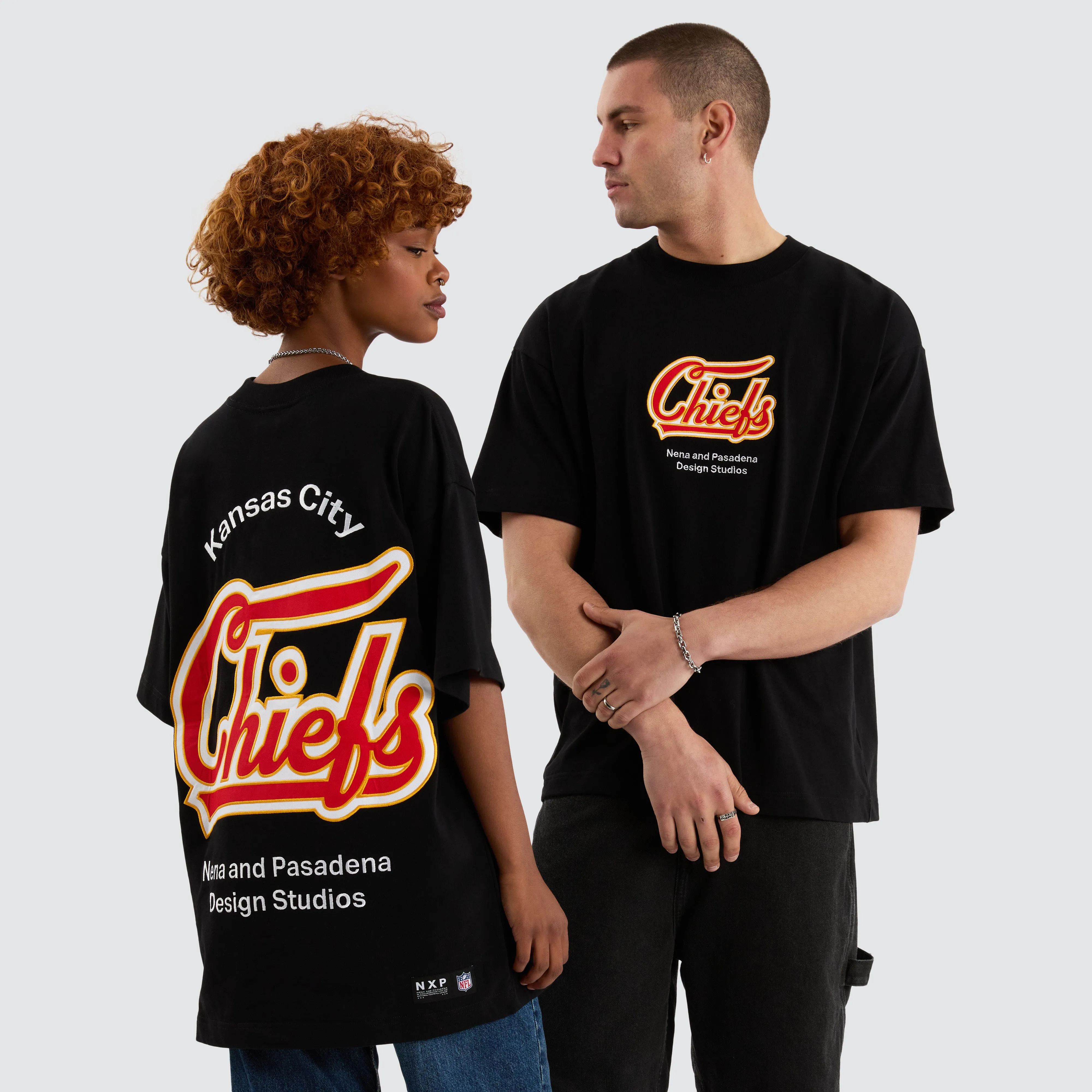 Kansas City Chiefs NFL Raptor Tee Jet Black sold by Nena and Pasadena product image thumbnail 4