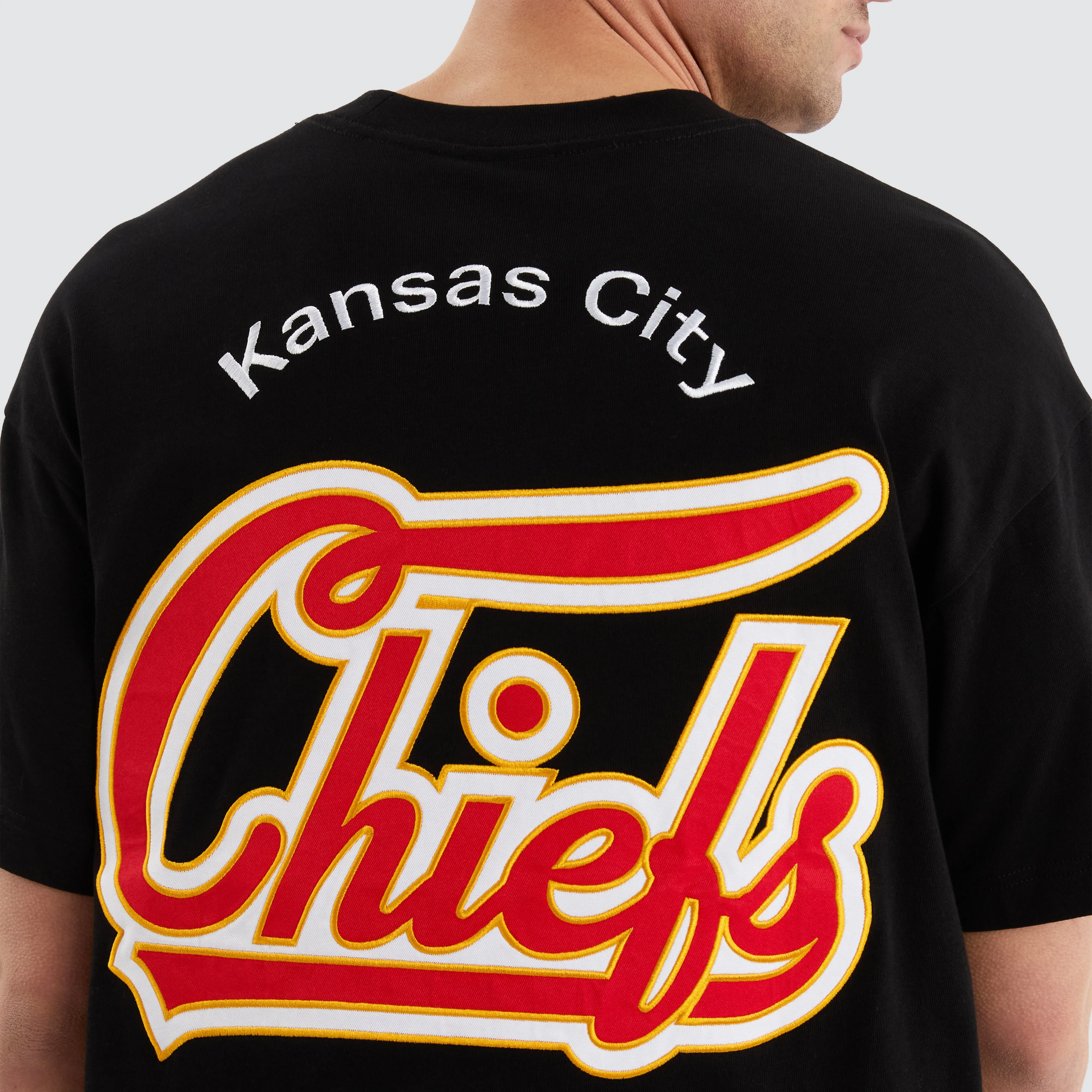 Kansas City Chiefs NFL Raptor Tee Jet Black sold by Nena and Pasadena product image thumbnail 3