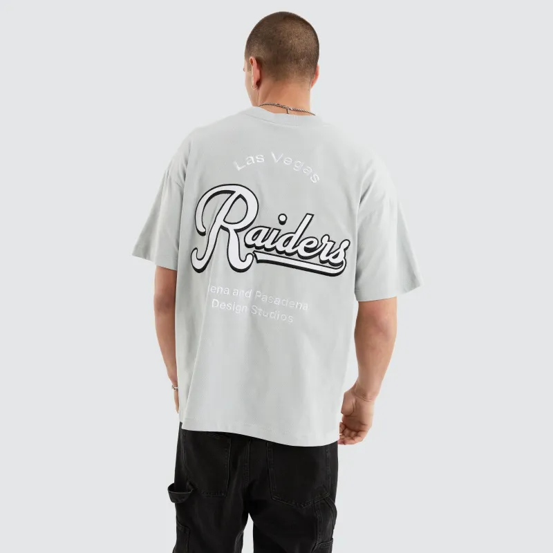 Las Vegas Raiders NFL Raptor Tee Silver sold by Nena and Pasadena