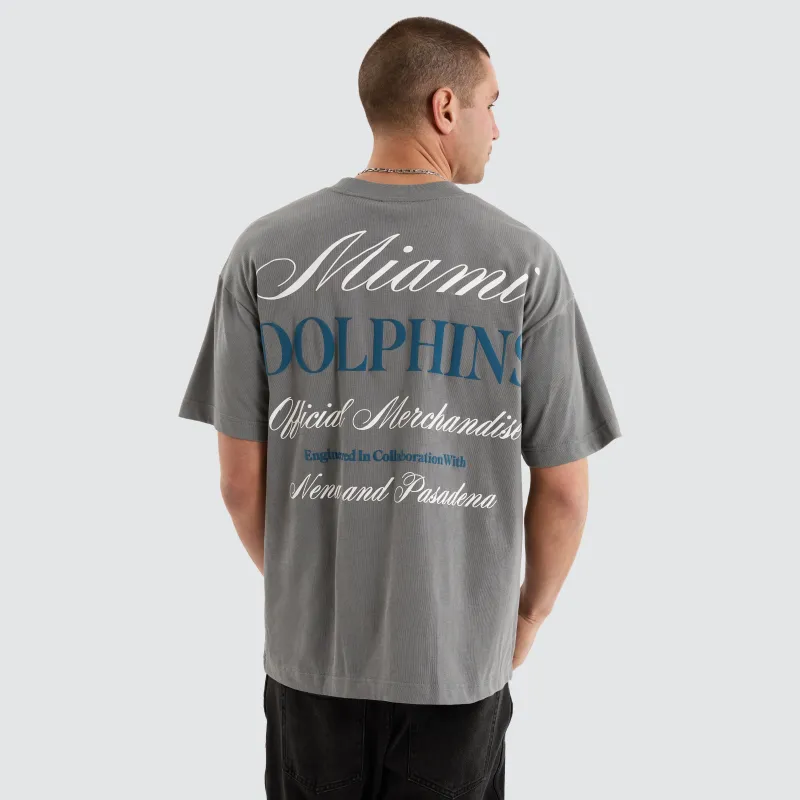 Miami Dolphins NFL Raptor Tee Smoke sold by Nena and Pasadena