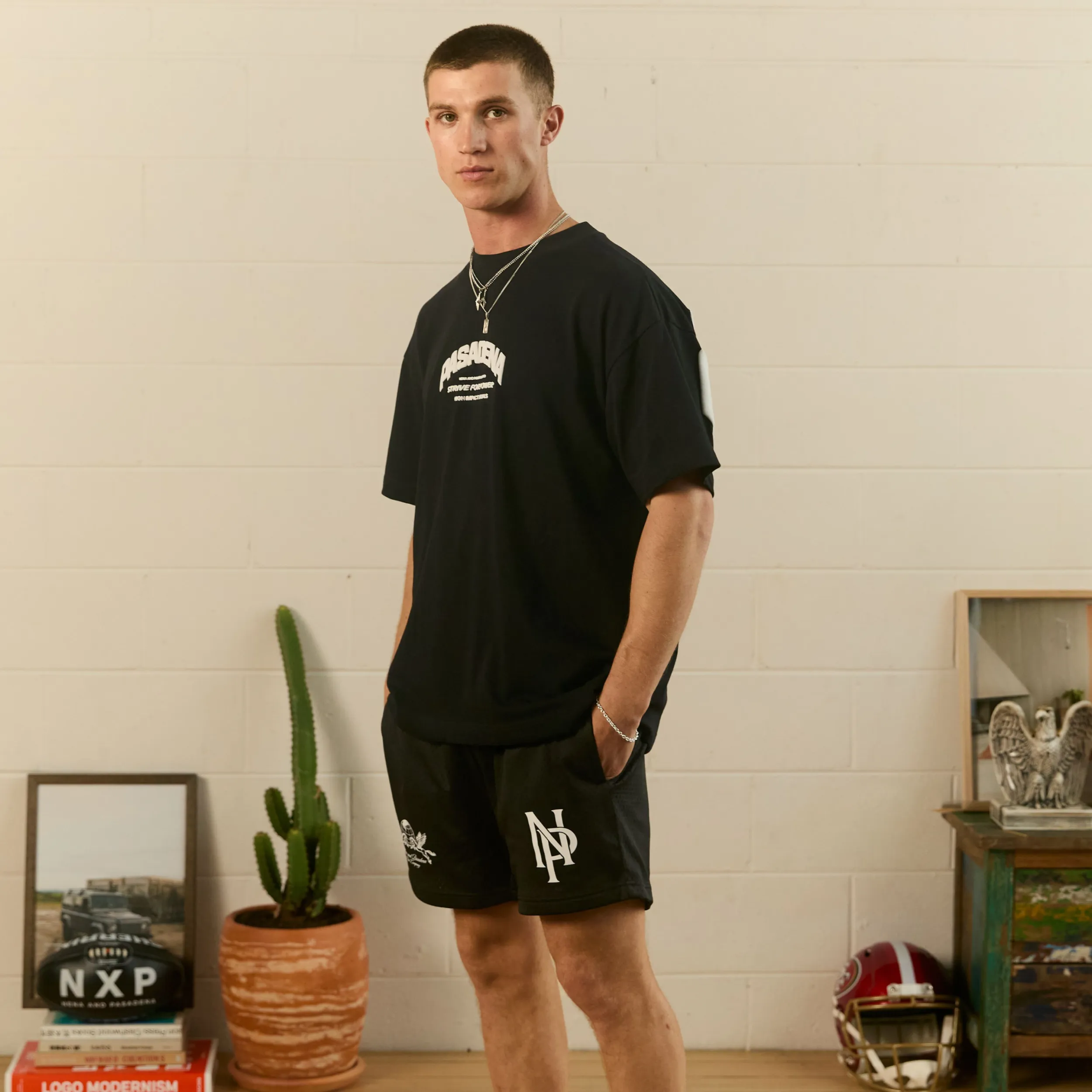 Strive Raptor Tee Jet Black sold by Nena and Pasadena product image thumbnail 2